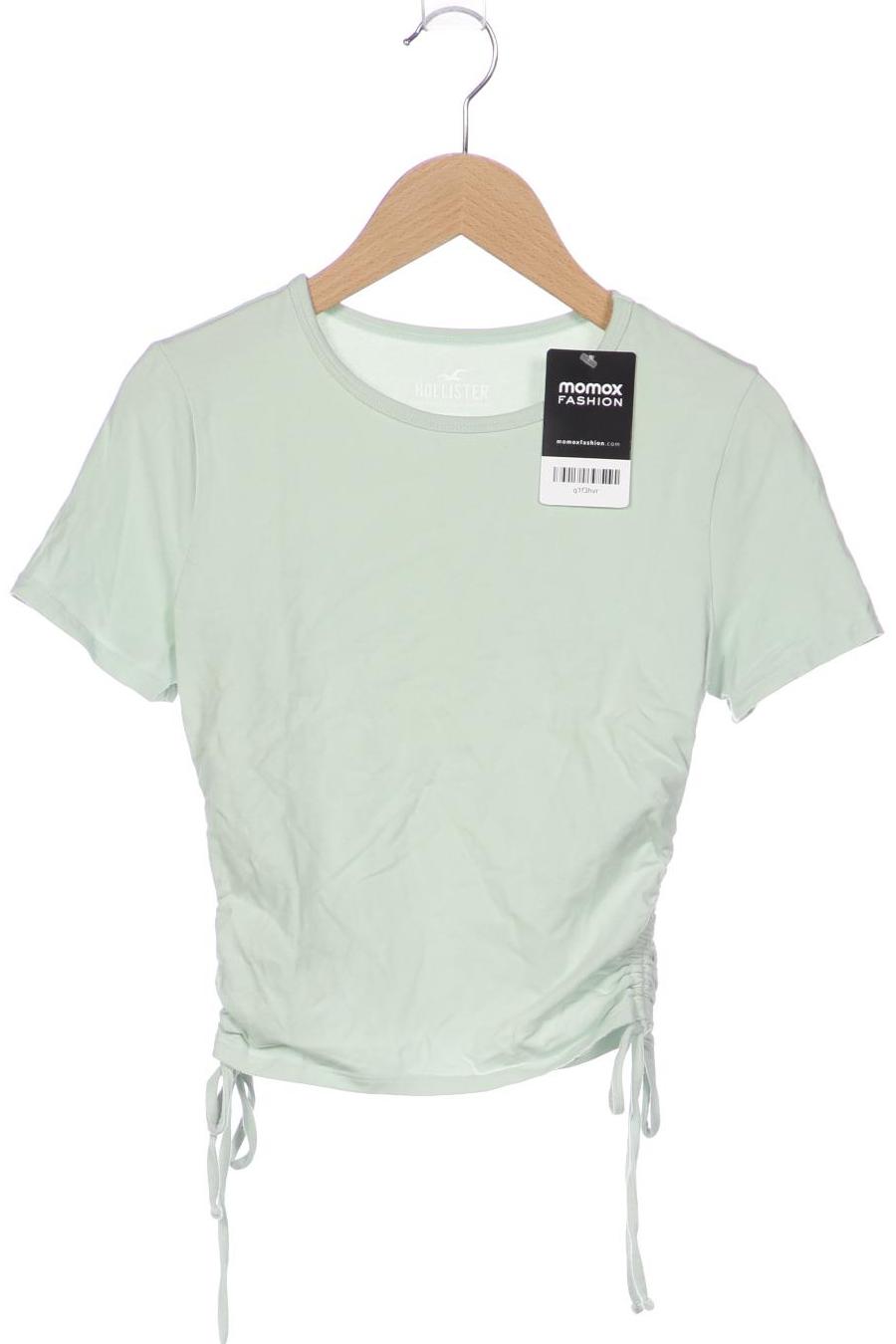 

Hollister Damen T-Shirt, hellgrün, Gr. 36