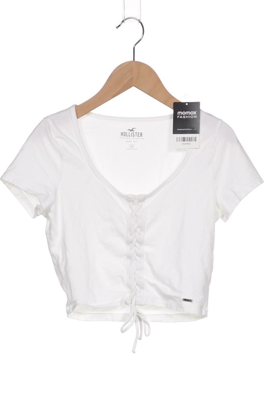 

Hollister Damen T-Shirt, weiß, Gr. 36