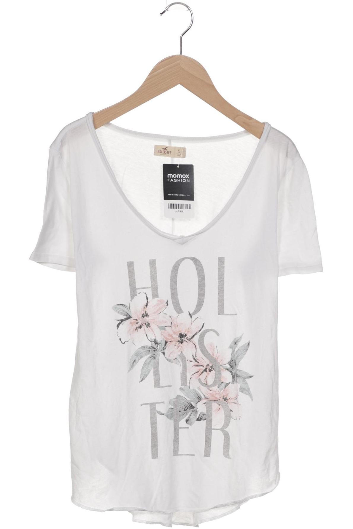 

Hollister Damen T-Shirt, weiß, Gr. 36