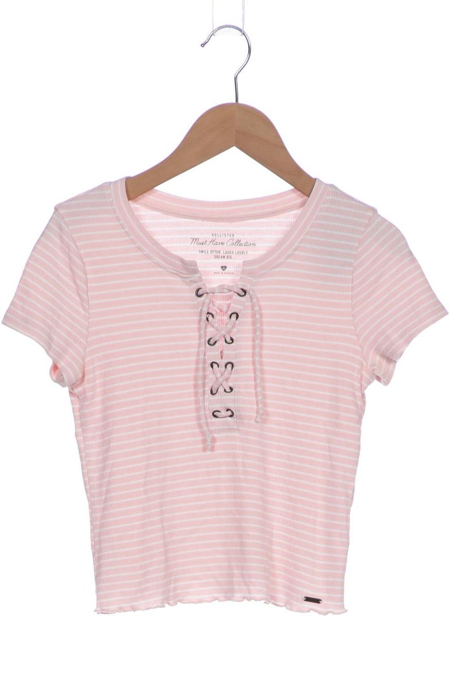 

Hollister Damen T-Shirt, pink, Gr. 34