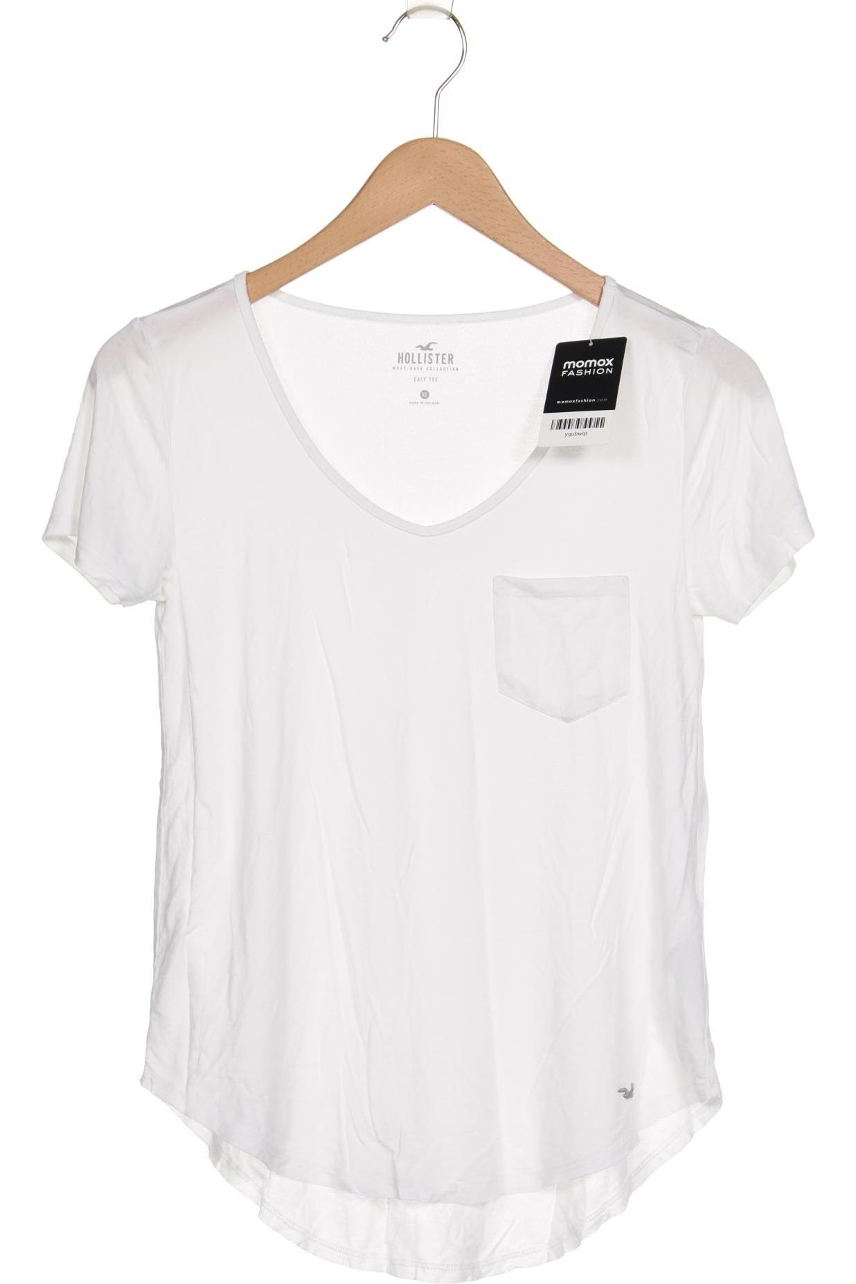 

Hollister Damen T-Shirt, weiß, Gr. 34