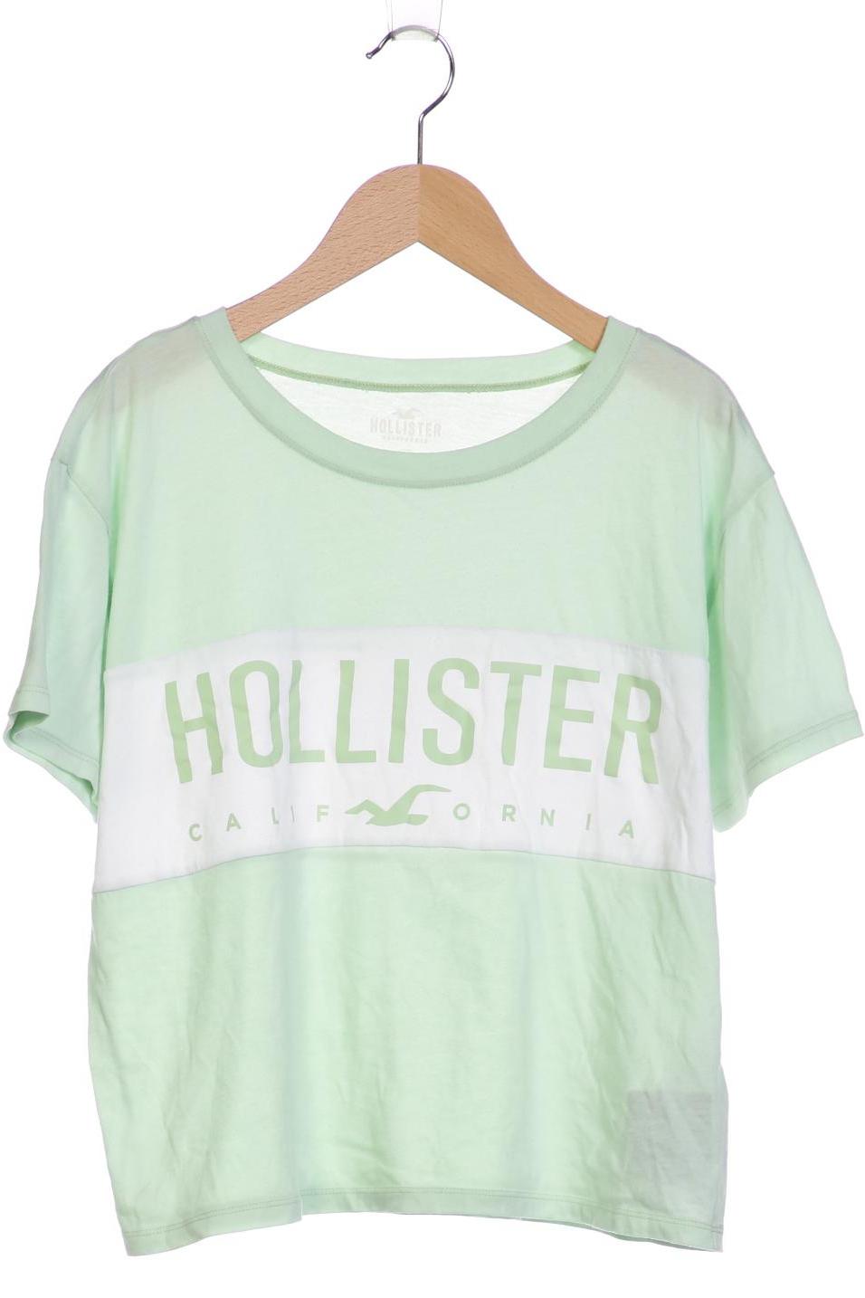 

Hollister Damen T-Shirt, hellgrün, Gr. 38