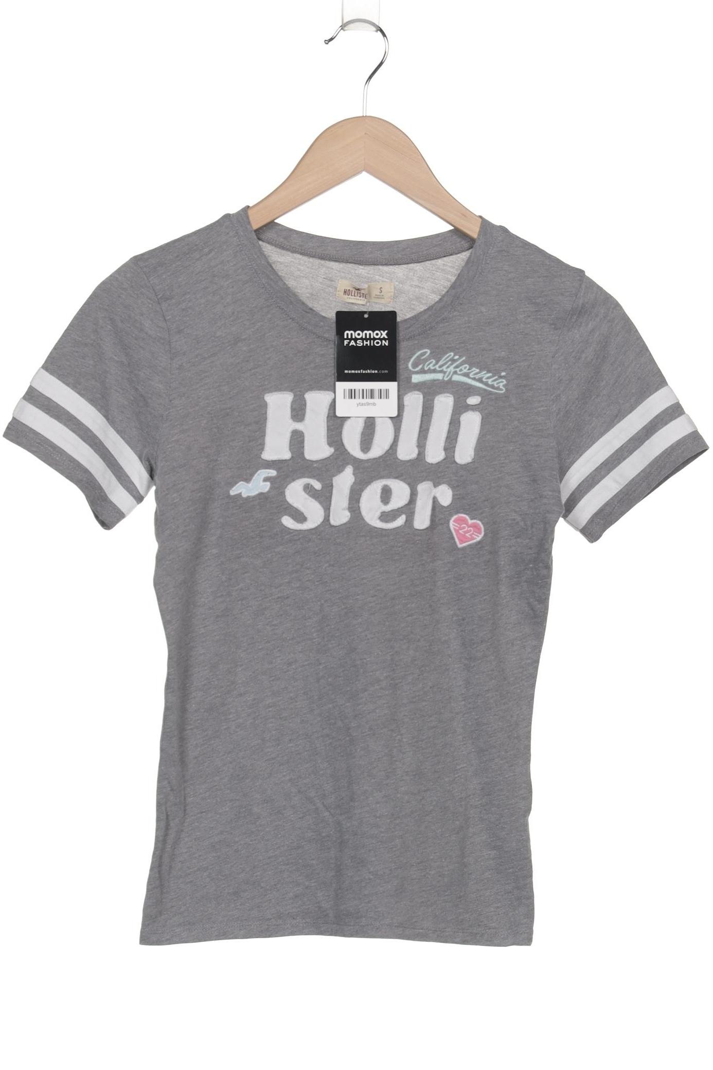 

Hollister Damen T-Shirt, grau, Gr. 36