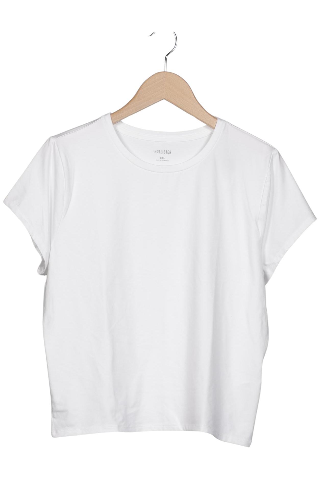 

Hollister Damen T-Shirt, weiß, Gr. 46