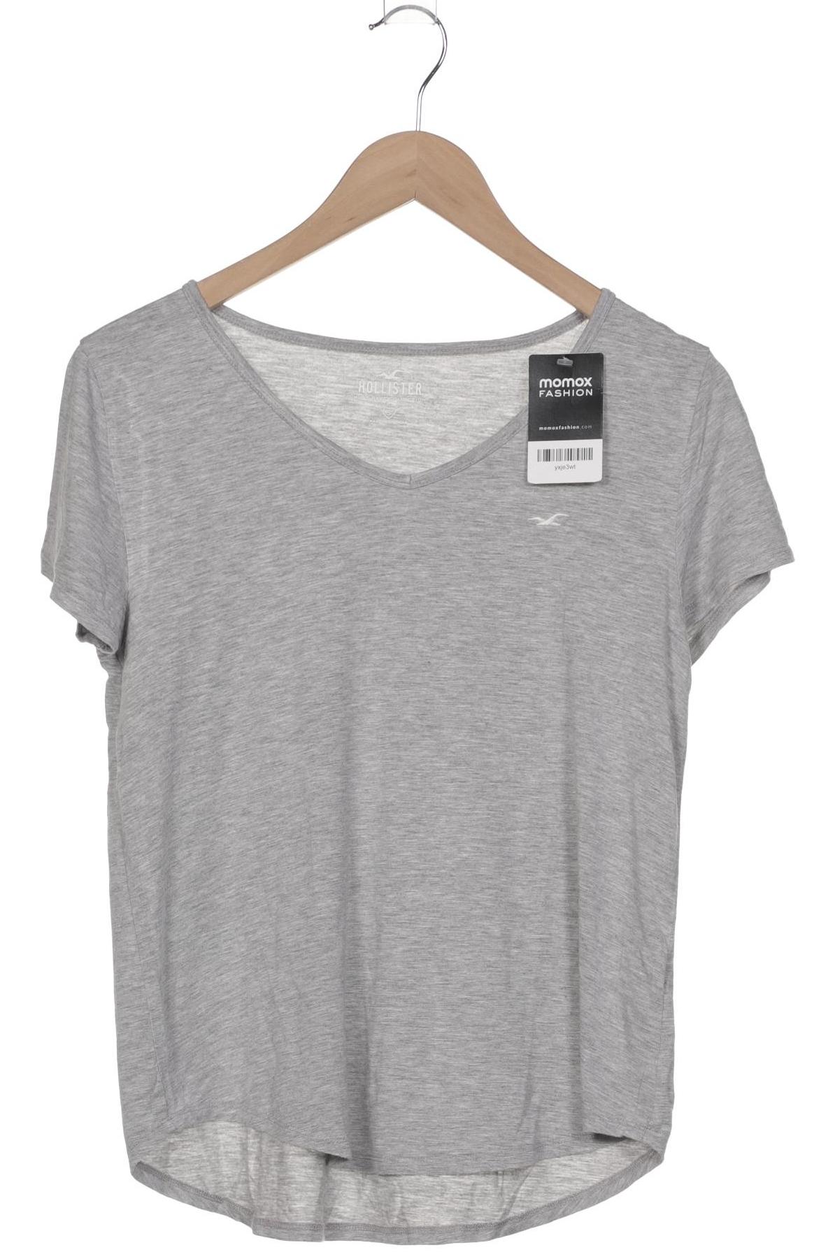 

Hollister Damen T-Shirt, grau, Gr. 36