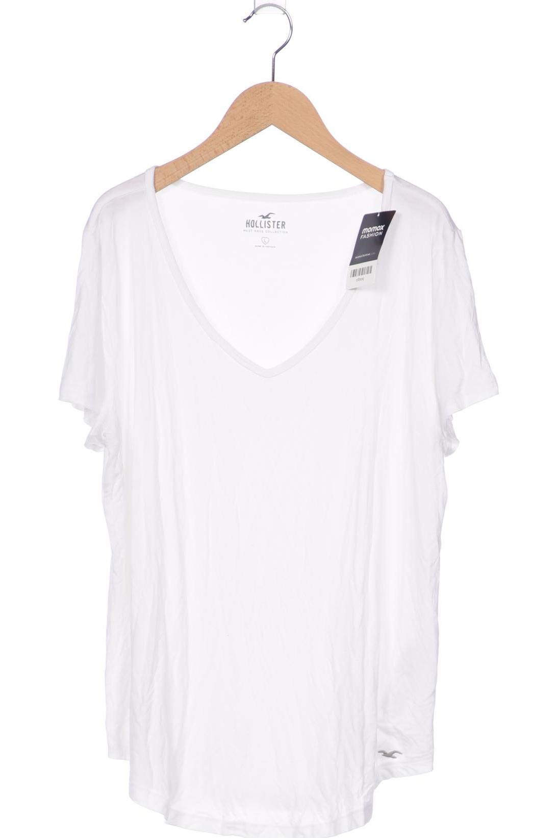 

Hollister Damen T-Shirt, weiß, Gr. 42