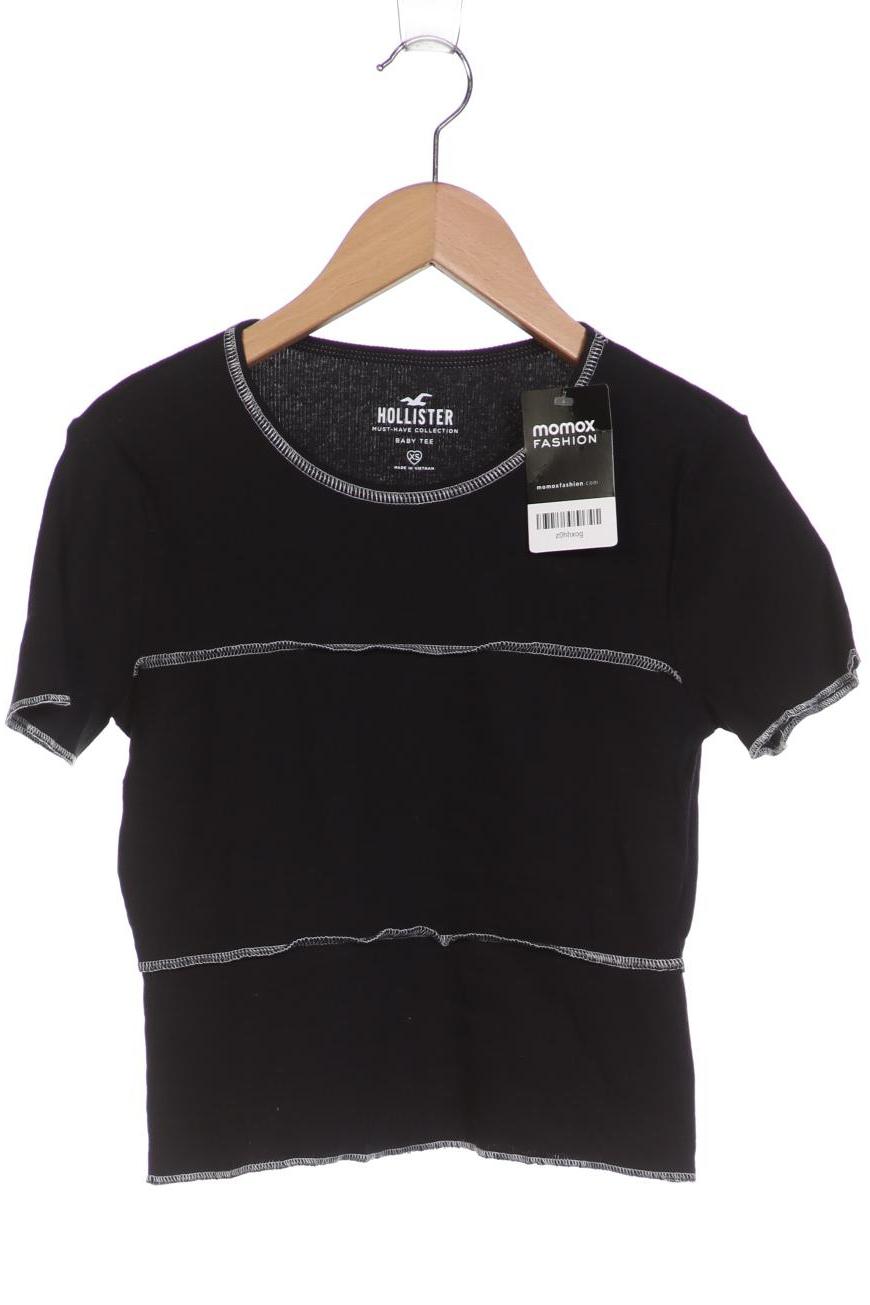 

Hollister Damen T-Shirt, schwarz, Gr. 34