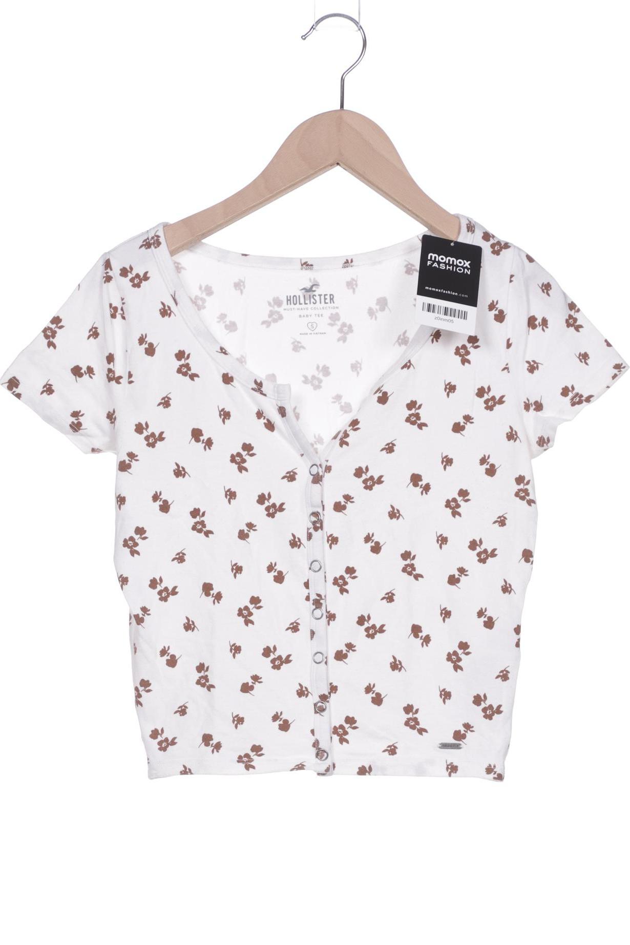 

Hollister Damen T-Shirt, weiß, Gr. 36