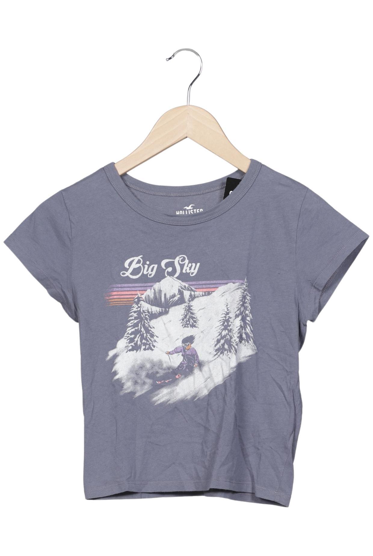 

Hollister Damen T-Shirt, grau, Gr. 36