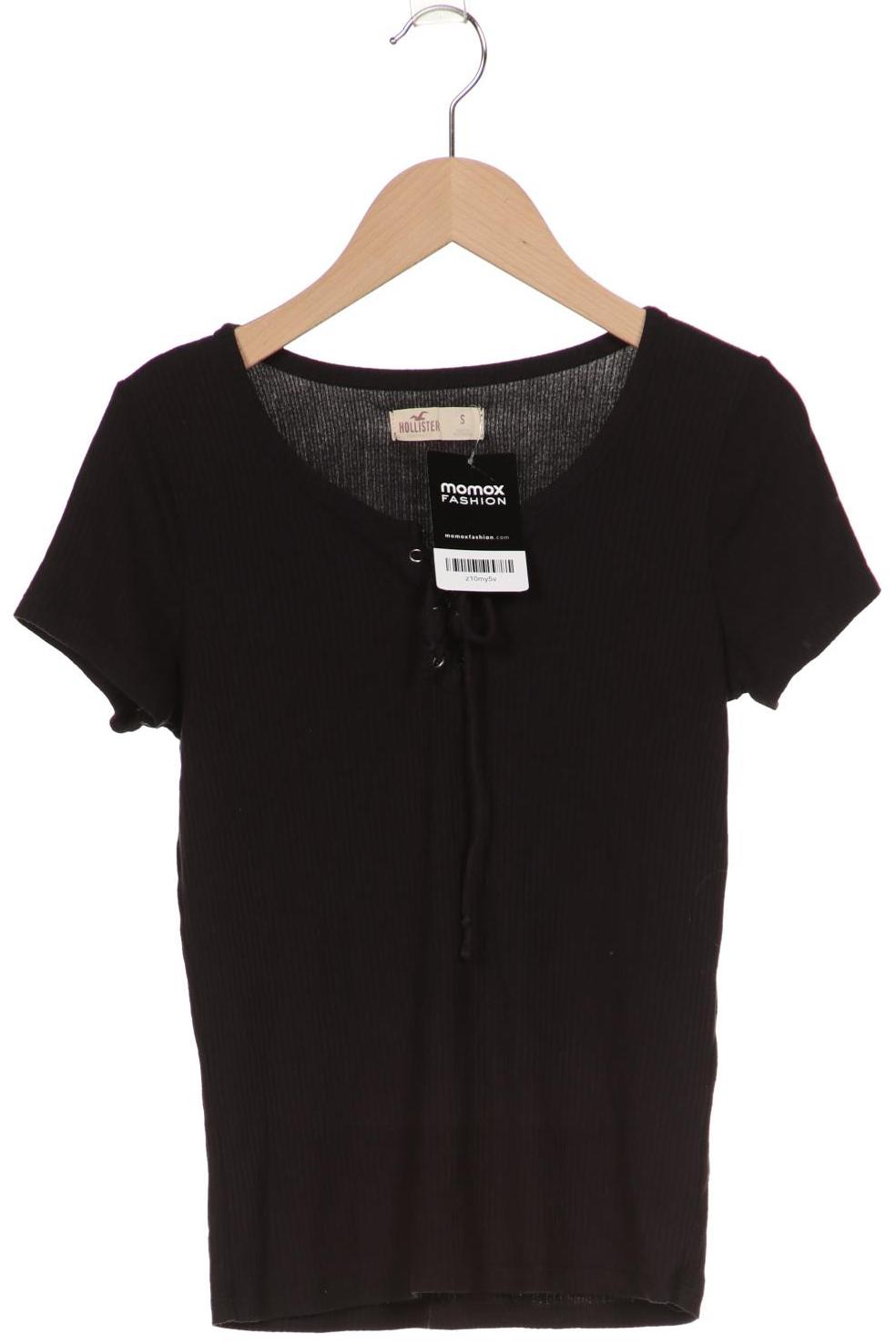 

Hollister Damen T-Shirt, schwarz