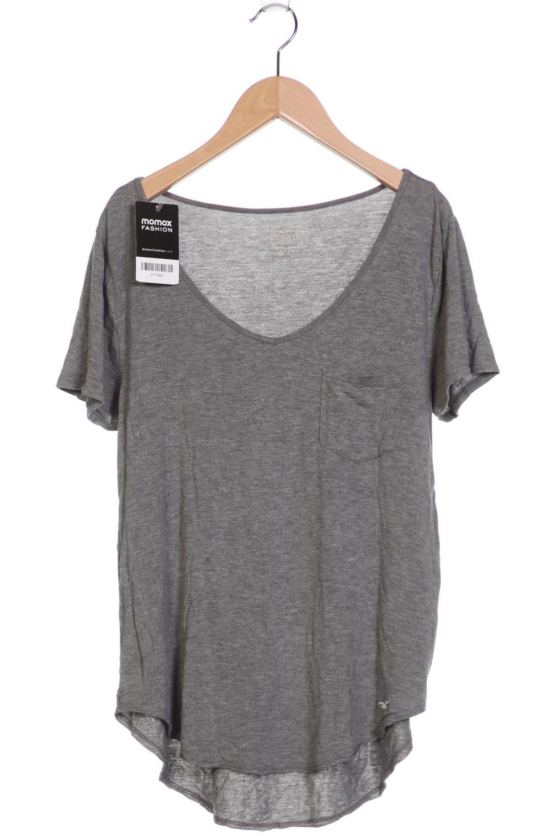 

Hollister Damen T-Shirt, grau, Gr. 38
