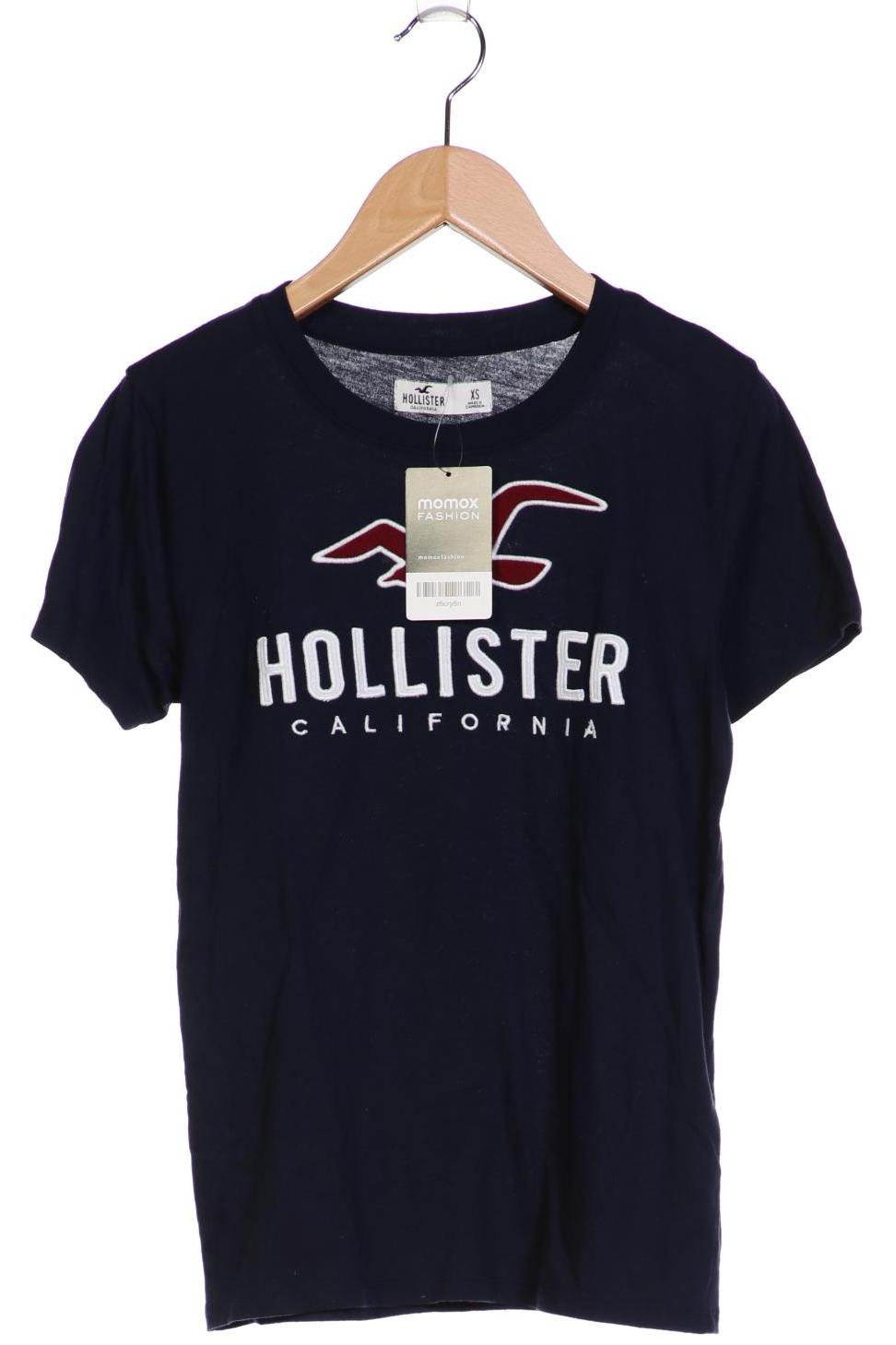 

Hollister Damen T-Shirt, marineblau, Gr. 34