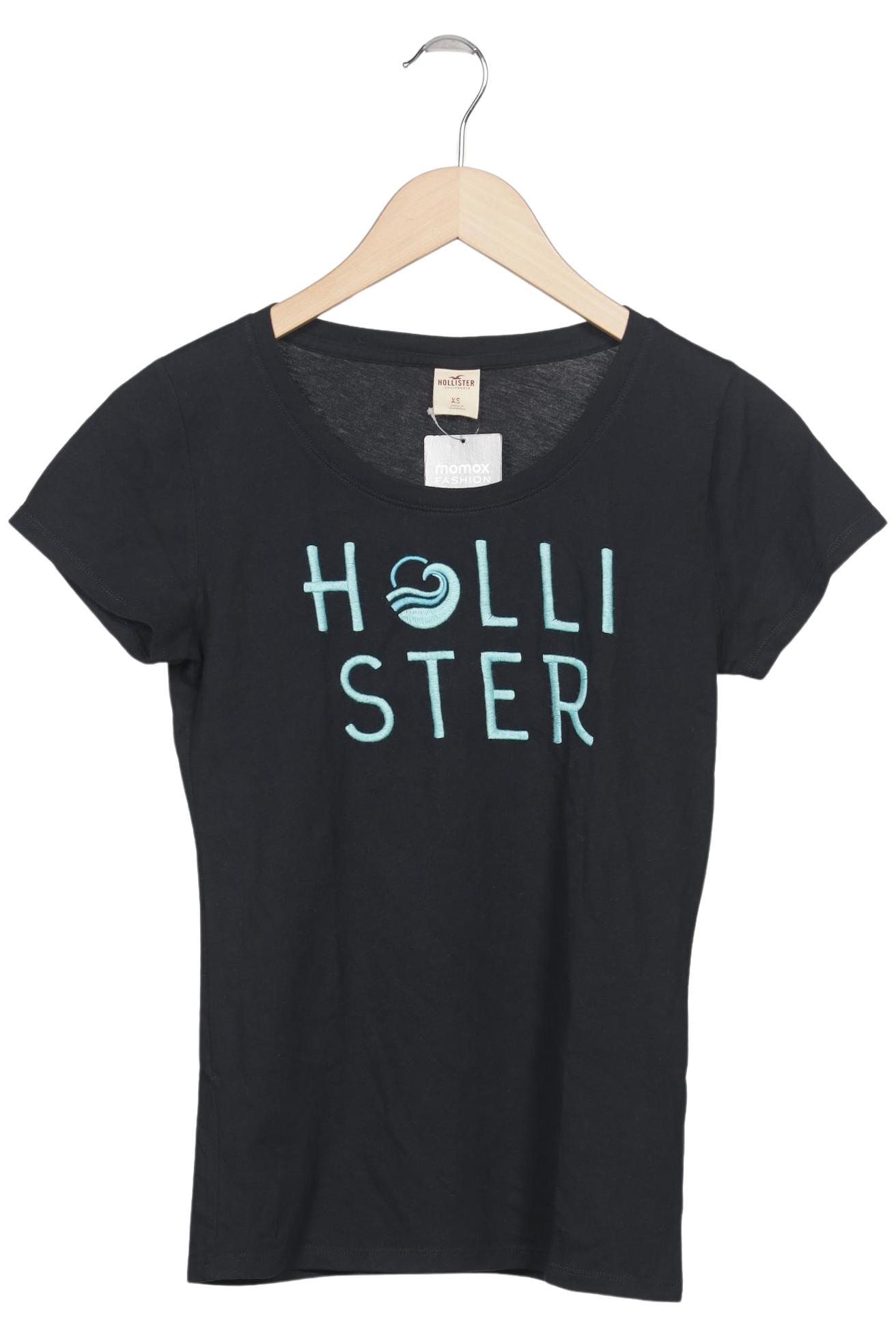 

Hollister Damen T-Shirt, schwarz, Gr. 34