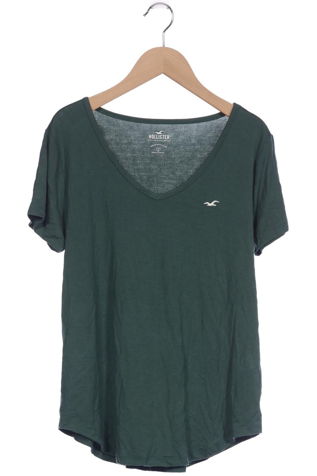 

Hollister Damen T-Shirt, grün, Gr. 36