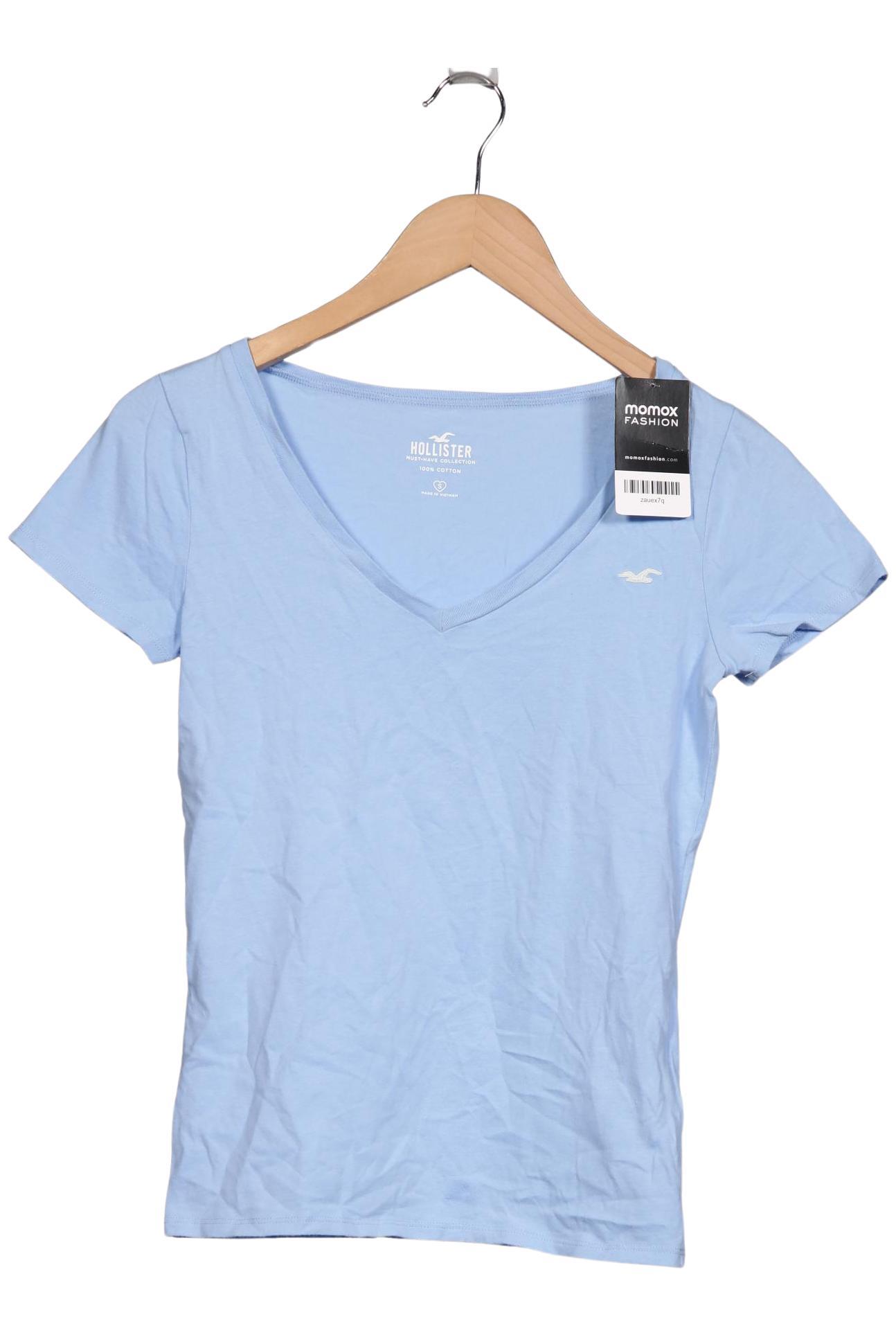 

Hollister Damen T-Shirt, hellblau, Gr. 36