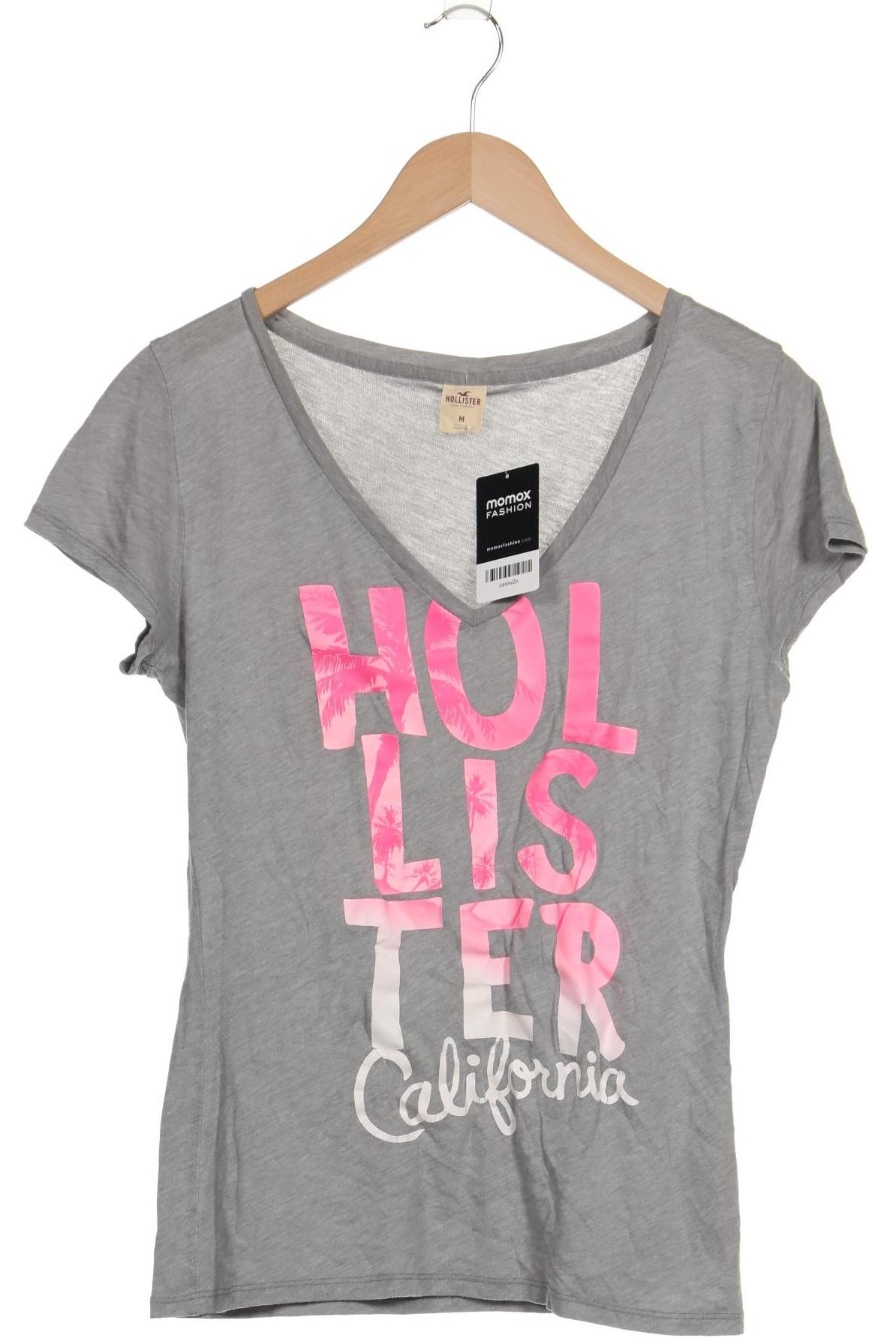 

Hollister Damen T-Shirt, grau, Gr. 38