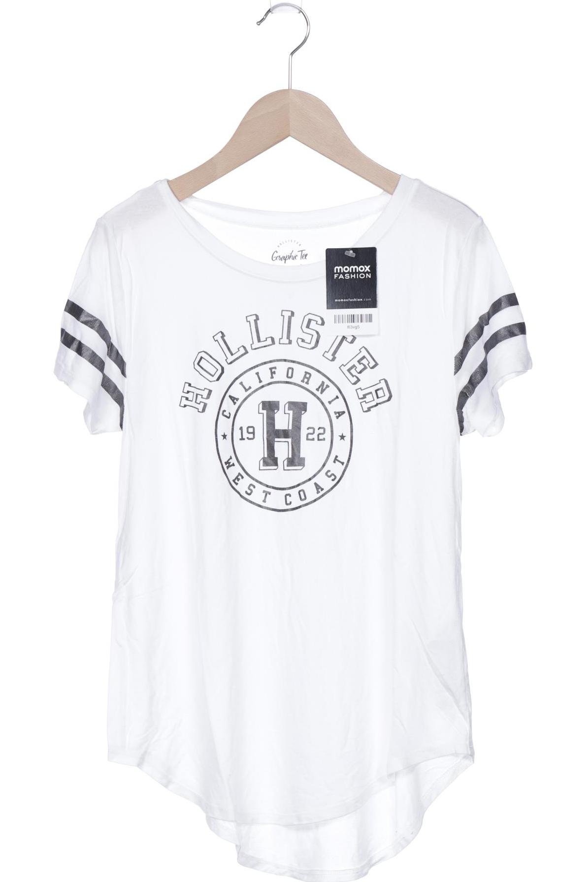 

Hollister Damen T-Shirt, weiß, Gr. 34
