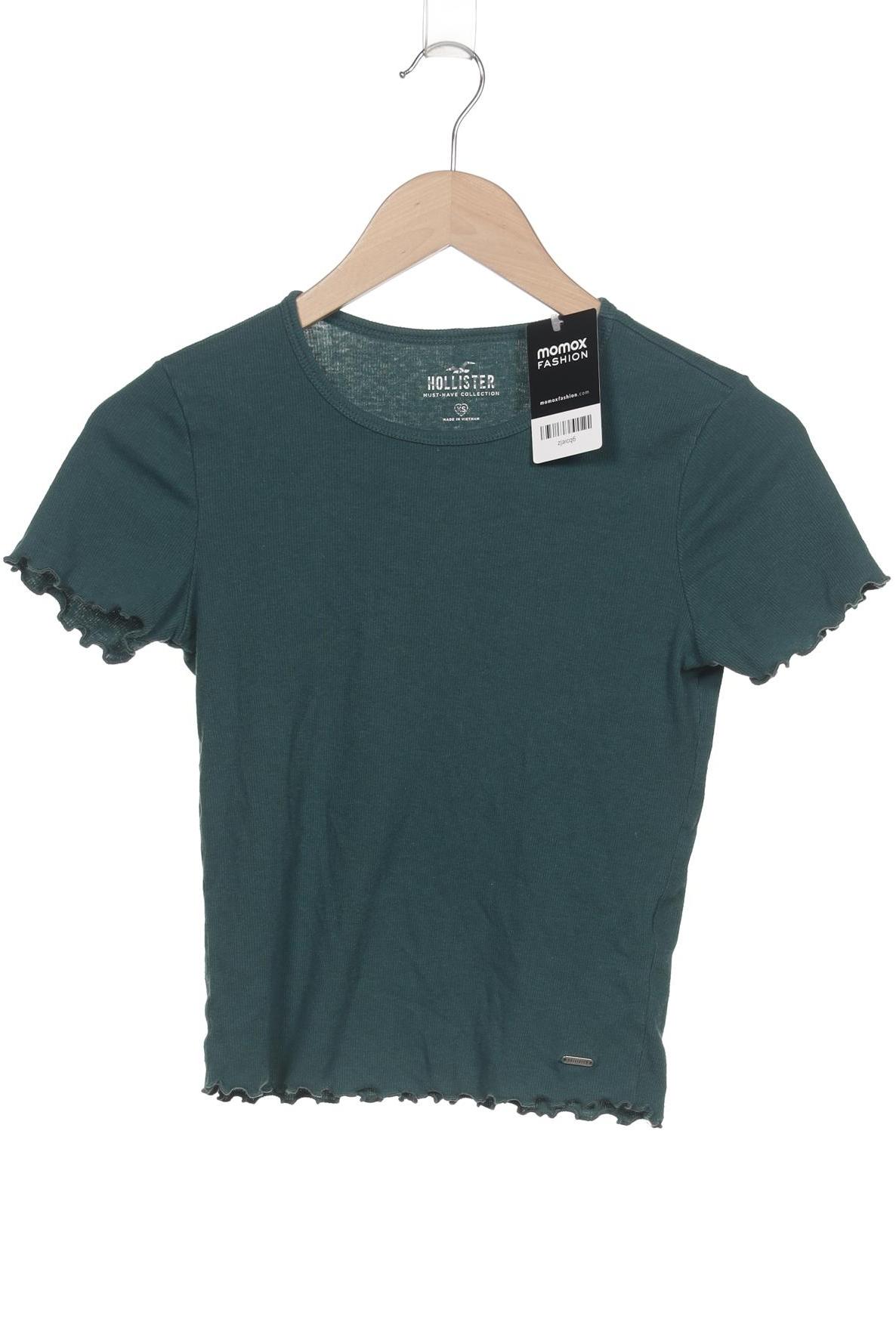 

Hollister Damen T-Shirt, türkis, Gr. 34