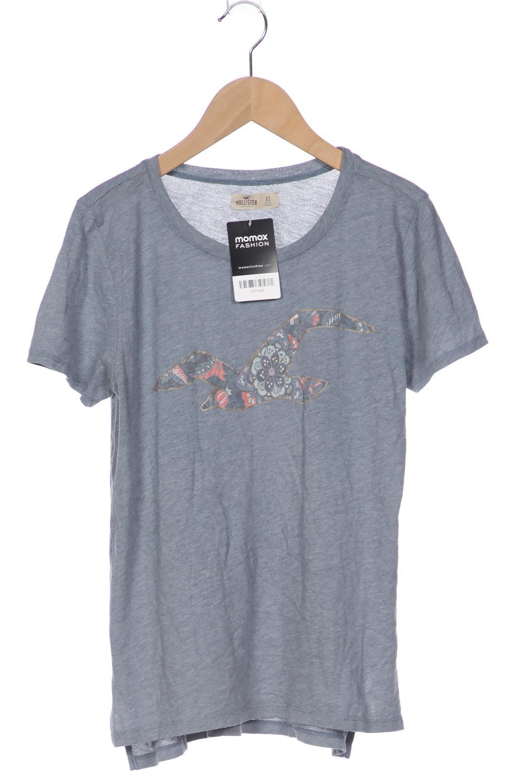 

Hollister Damen T-Shirt, grau, Gr. 34