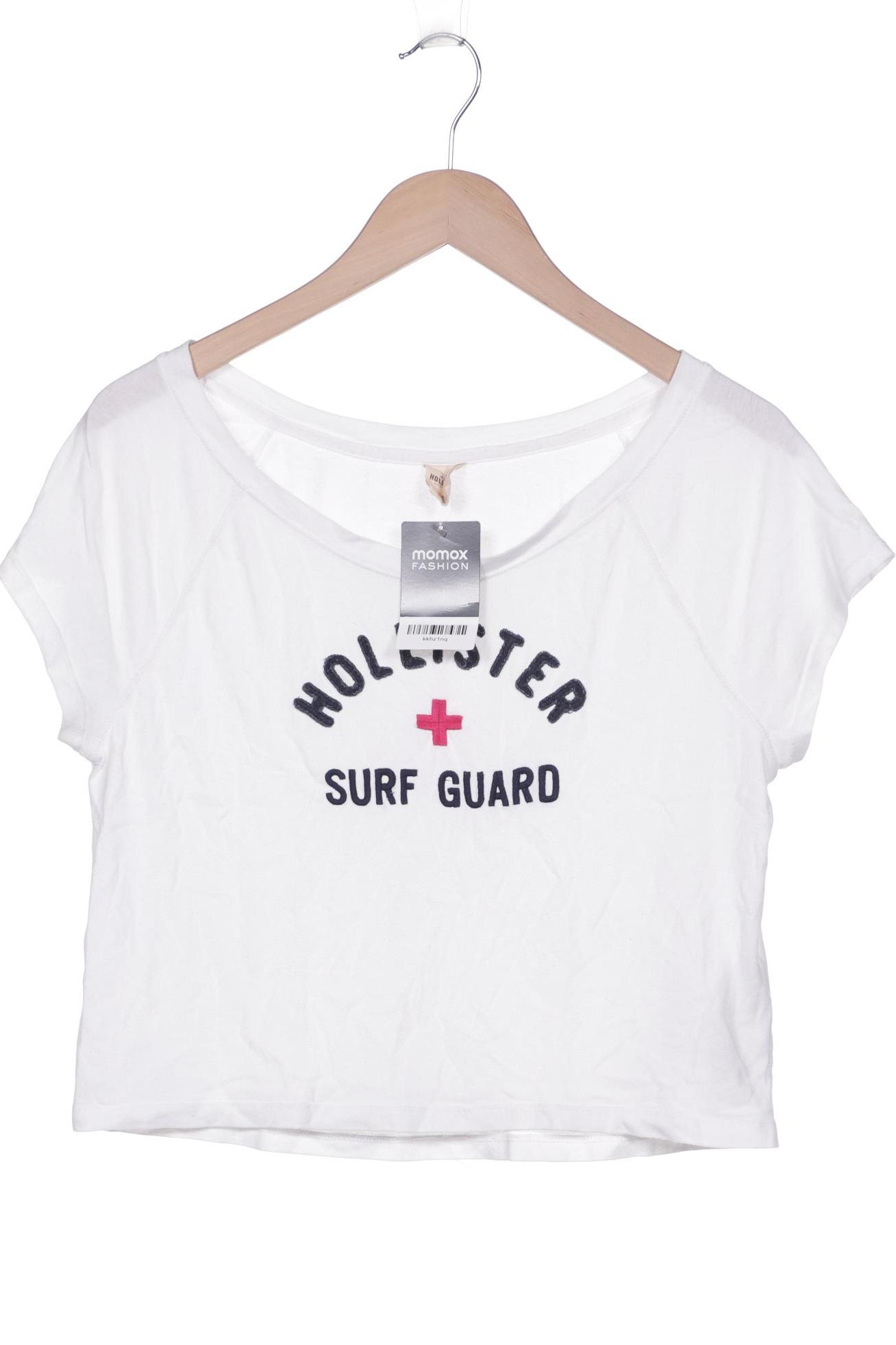 

Hollister Damen T-Shirt, weiß, Gr. 36