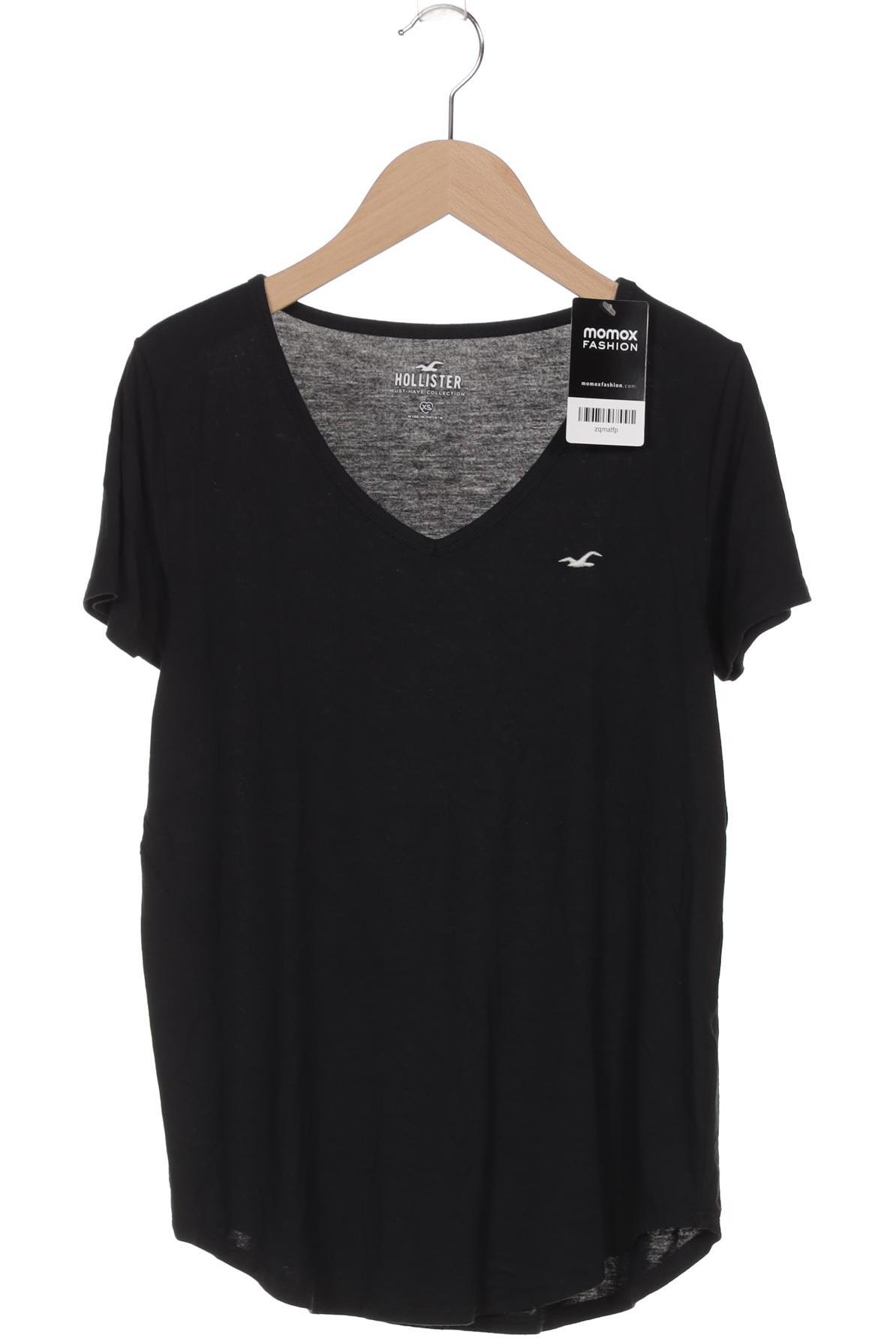 

Hollister Damen T-Shirt, schwarz, Gr. 34