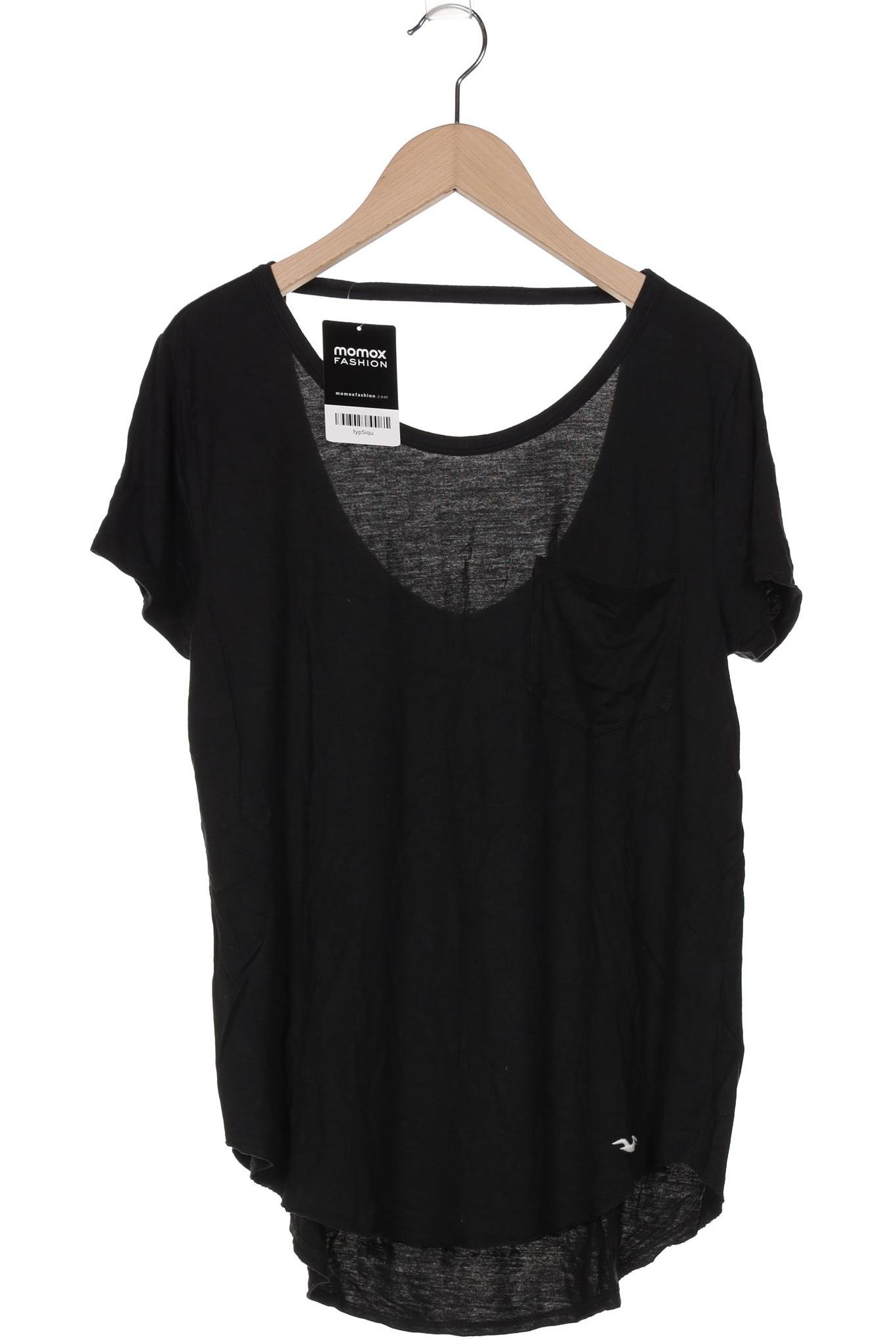 

Hollister Damen T-Shirt, schwarz, Gr. 38