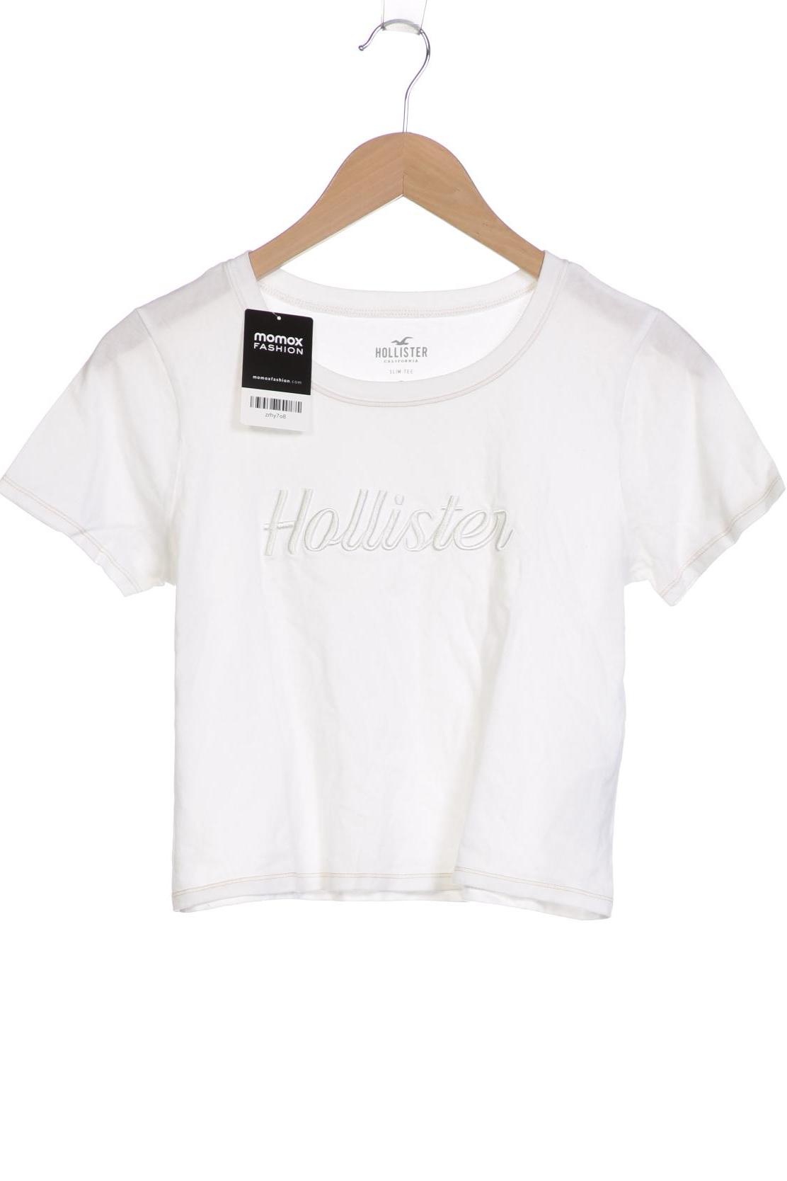 

Hollister Damen T-Shirt, weiß, Gr. 36