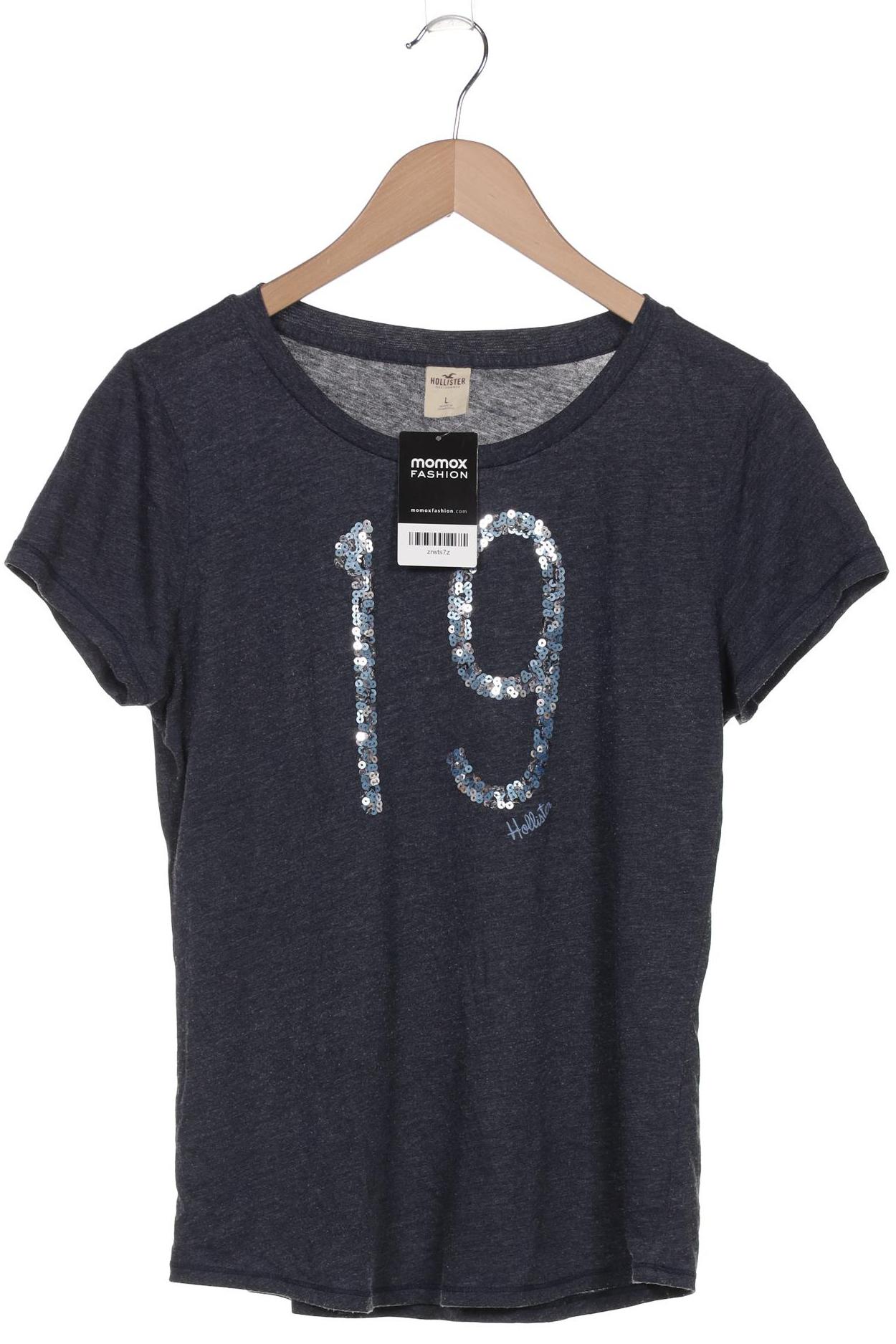 

Hollister Damen T-Shirt, marineblau, Gr. 42