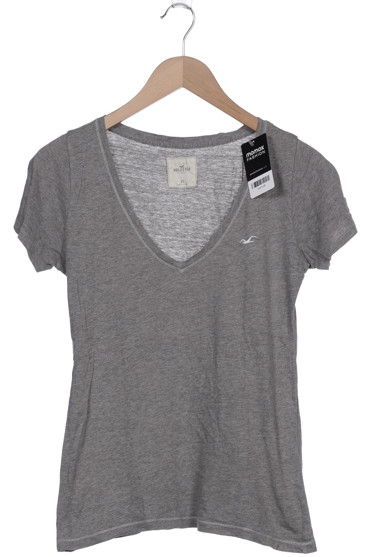 

Hollister Damen T-Shirt, grau, Gr. 34