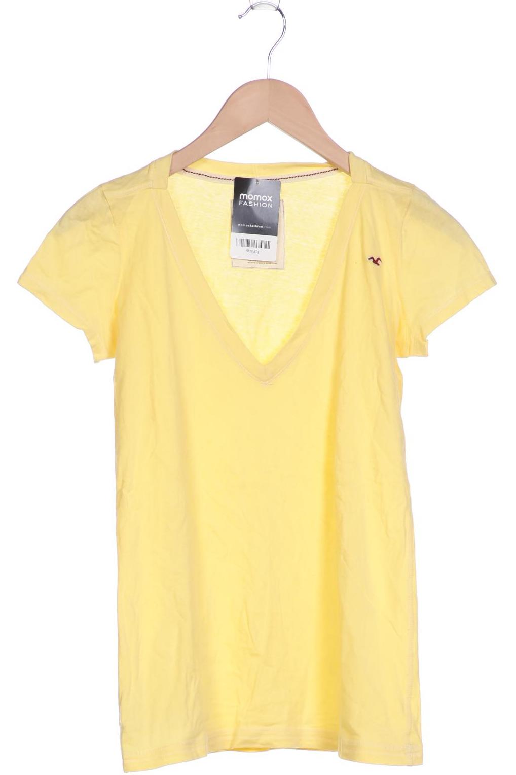 

Hollister Damen T-Shirt, gelb, Gr. 38