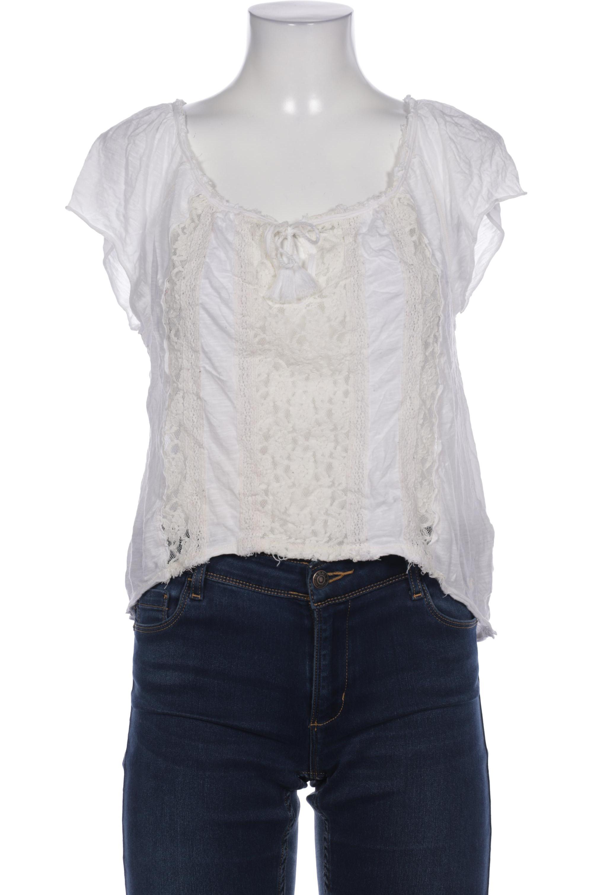 

Hollister Damen T-Shirt, weiß, Gr. 42