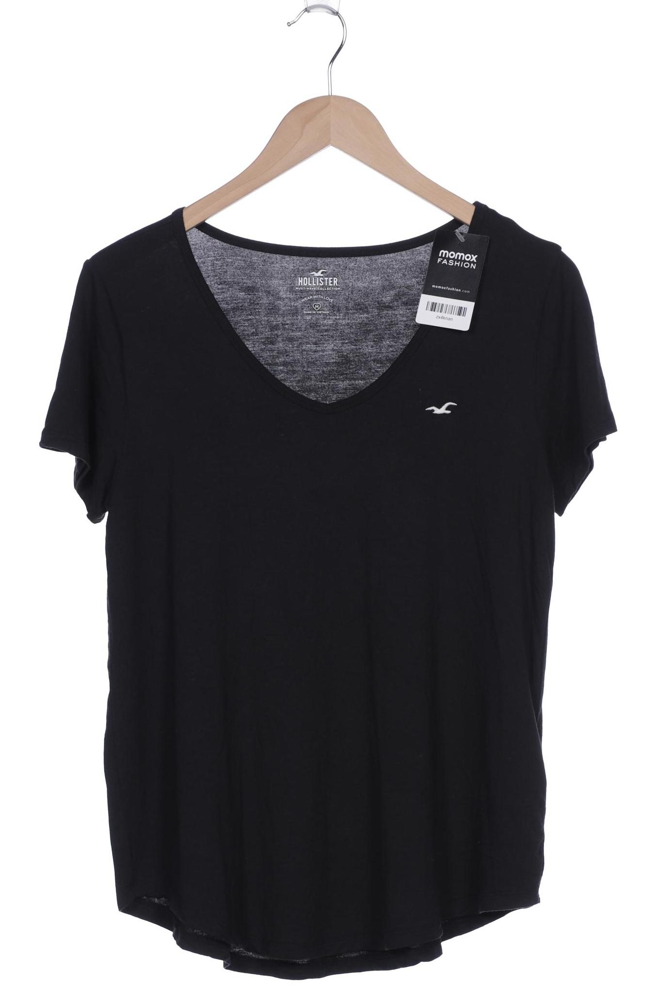 

Hollister Damen T-Shirt, schwarz