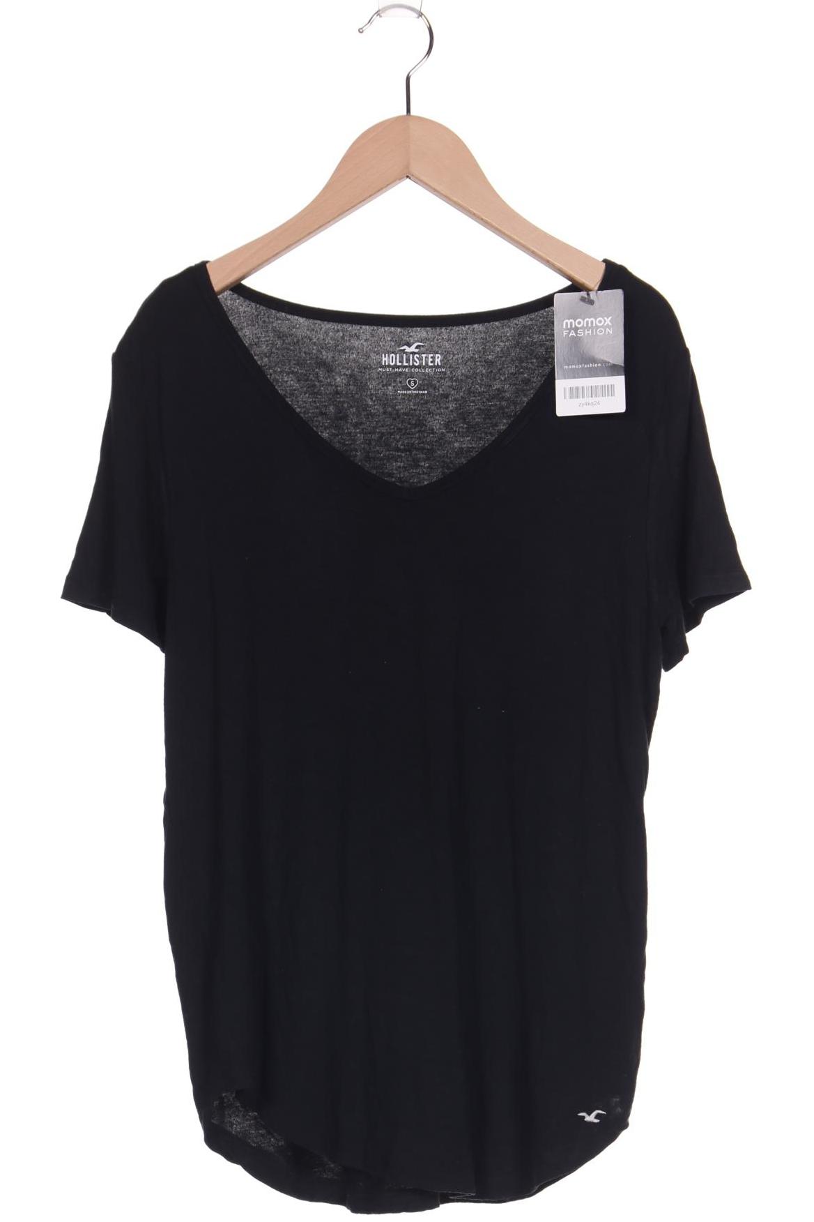 

Hollister Damen T-Shirt, schwarz