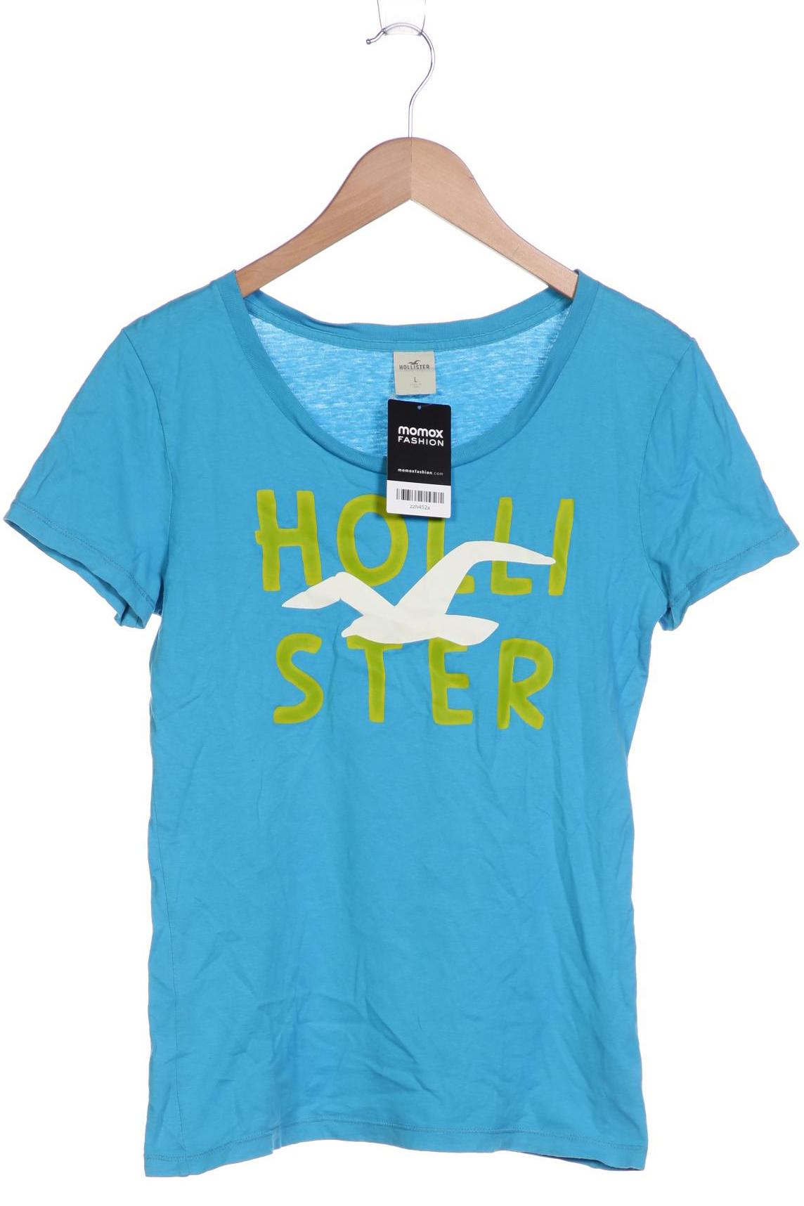 

Hollister Damen T-Shirt, blau