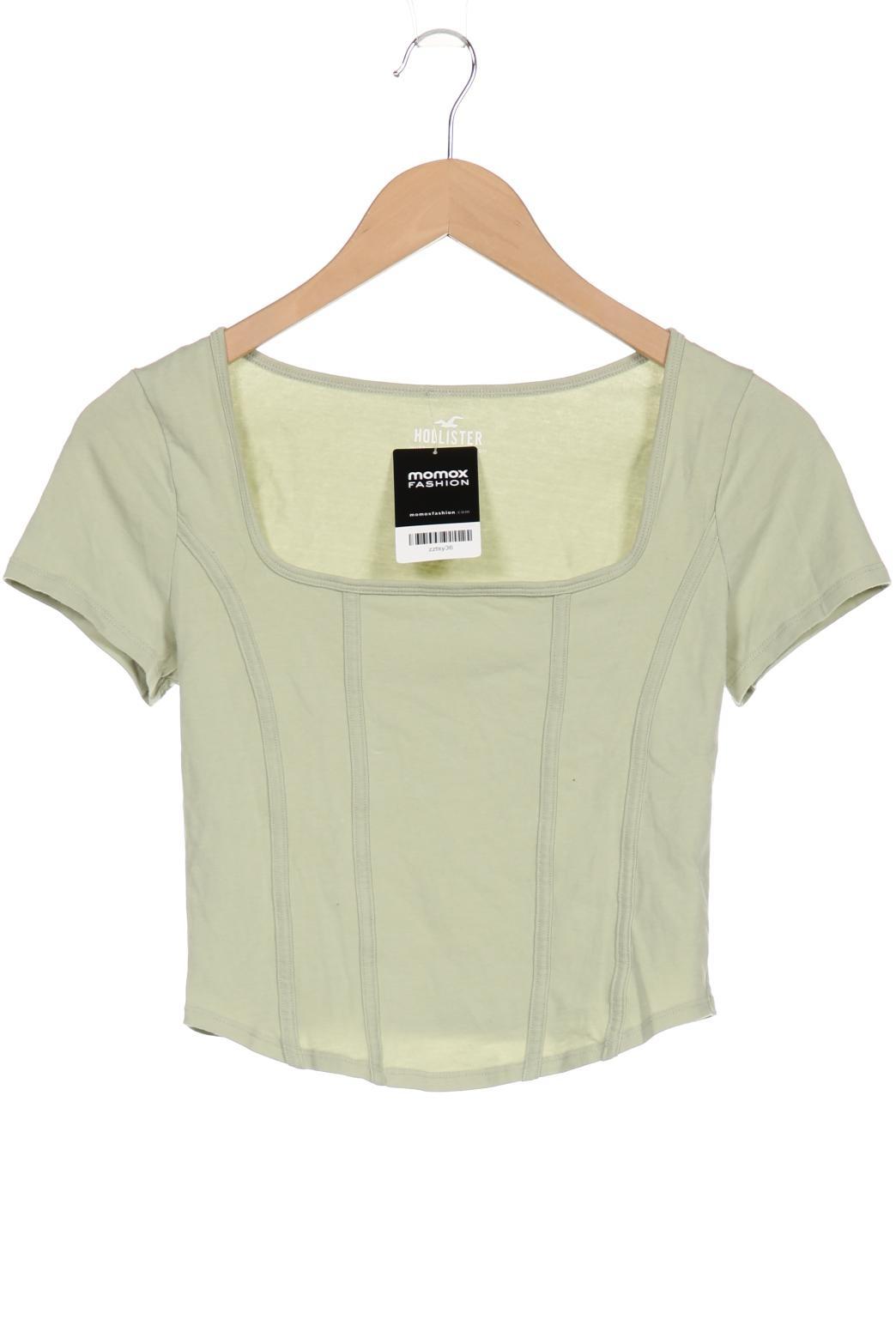 

Hollister Damen T-Shirt, hellgrün, Gr. 38