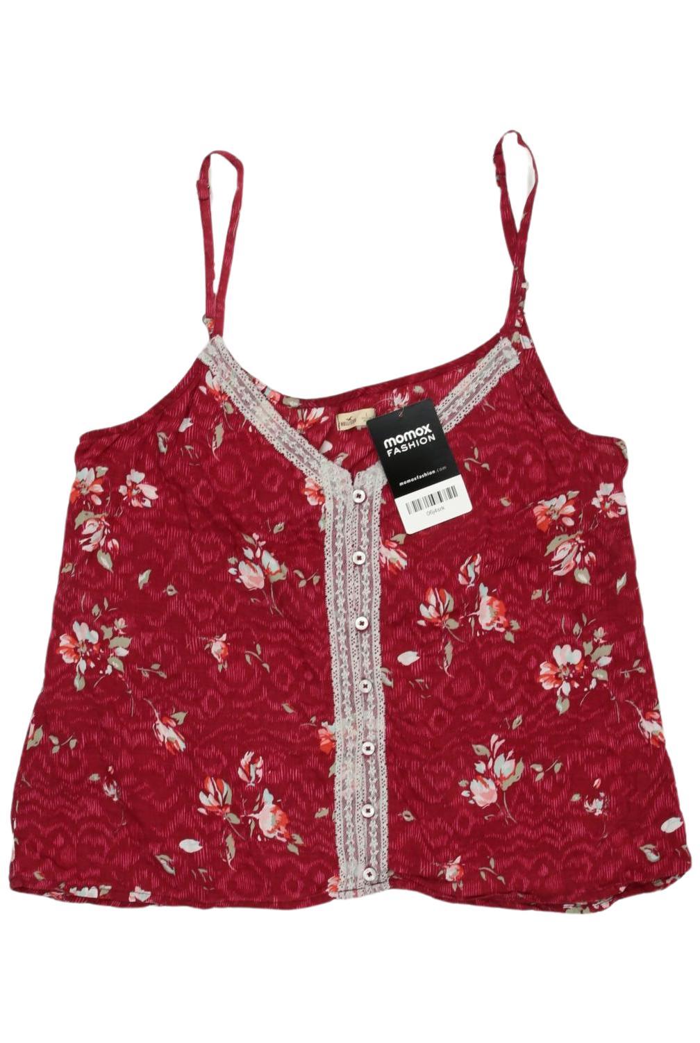 

Hollister Damen Top, bordeaux, Gr. 42