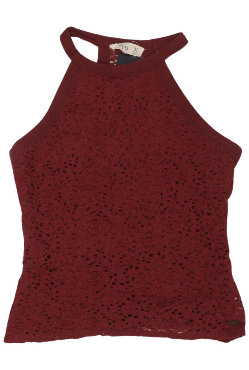 

Hollister Damen Top, bordeaux, Gr. 34