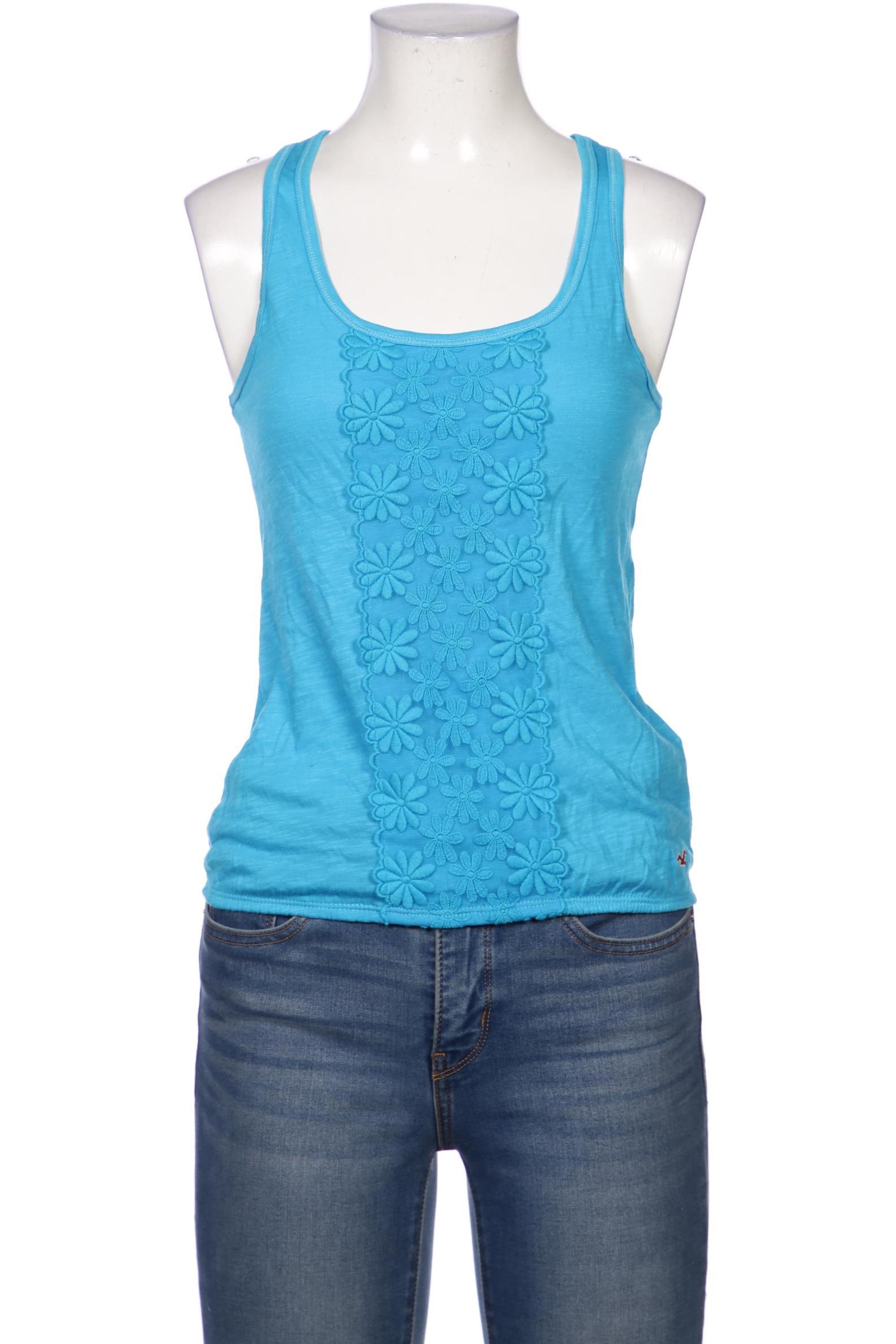 

Hollister Damen Top, blau, Gr. 34