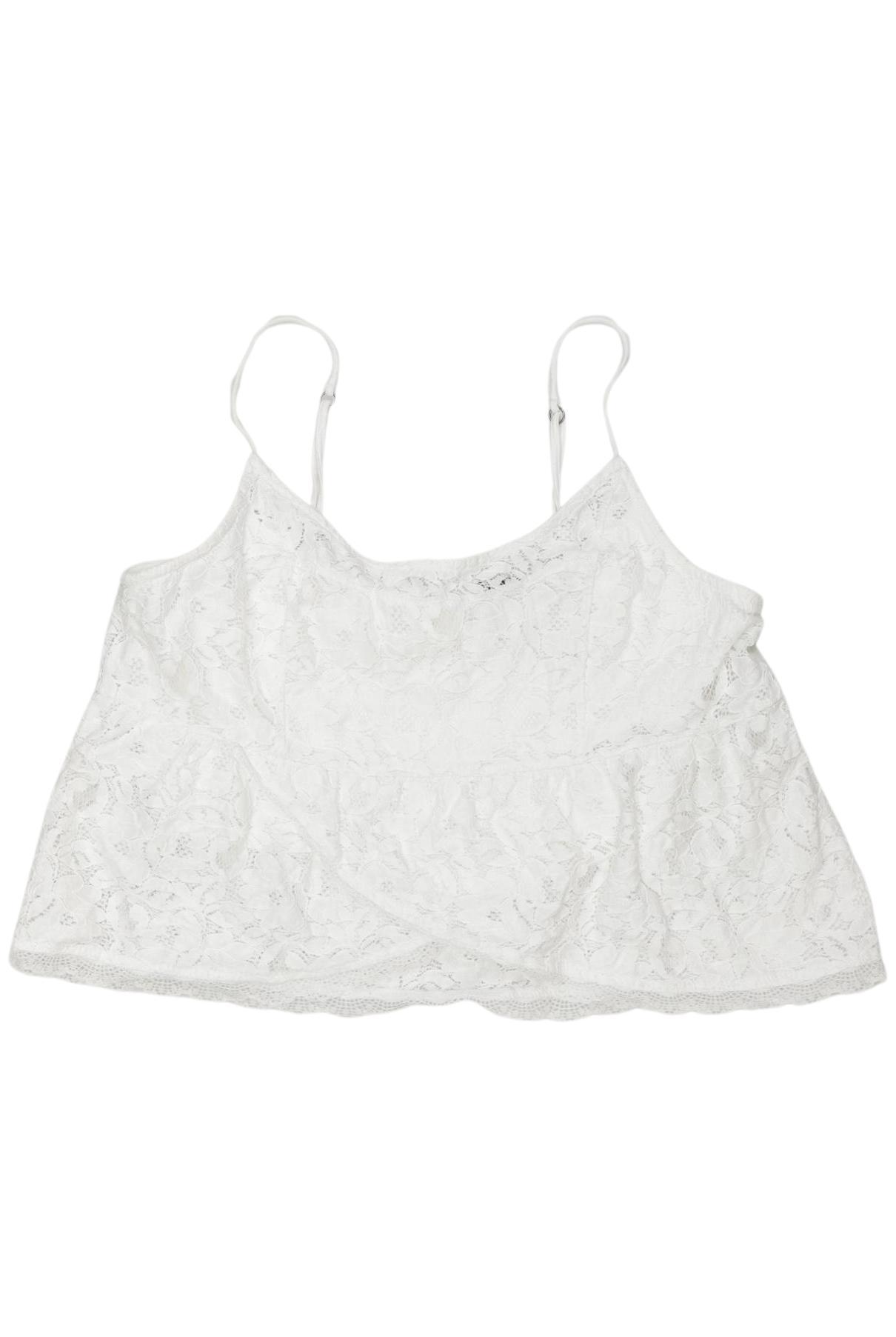 

Hollister Damen Top, weiß, Gr. 36