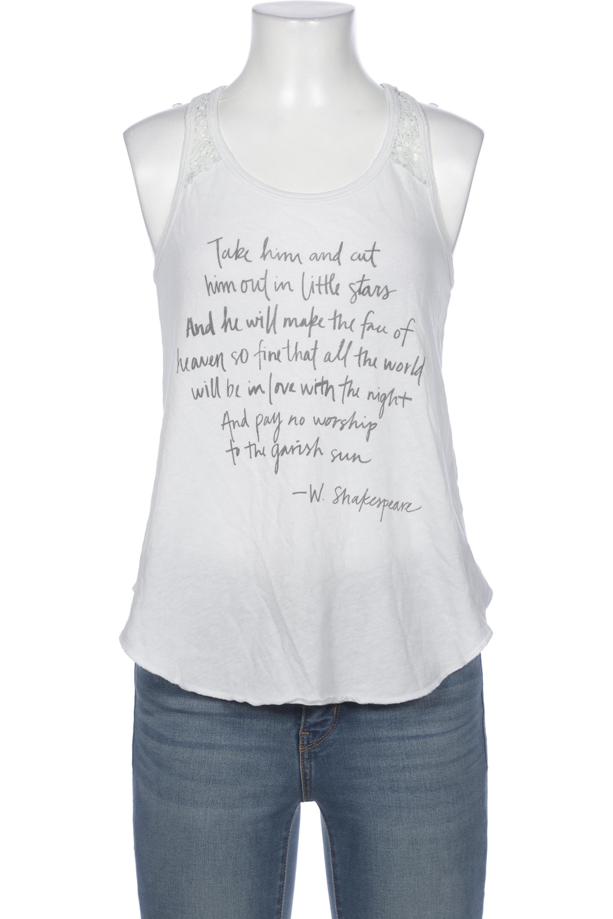 

Hollister Damen Top, weiß, Gr. 34