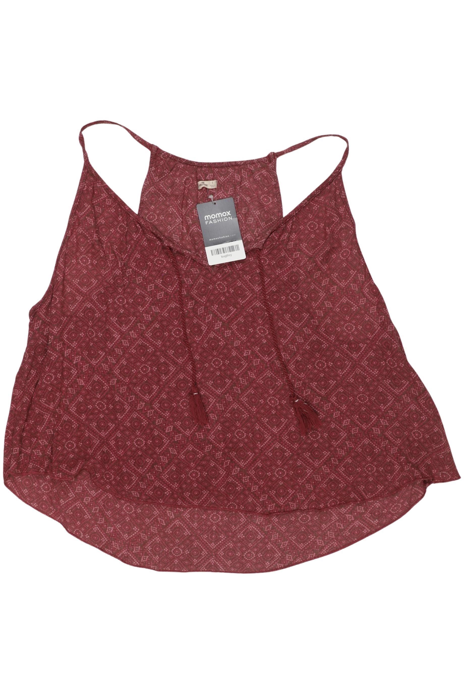 

Hollister Damen Top, bordeaux, Gr. 42