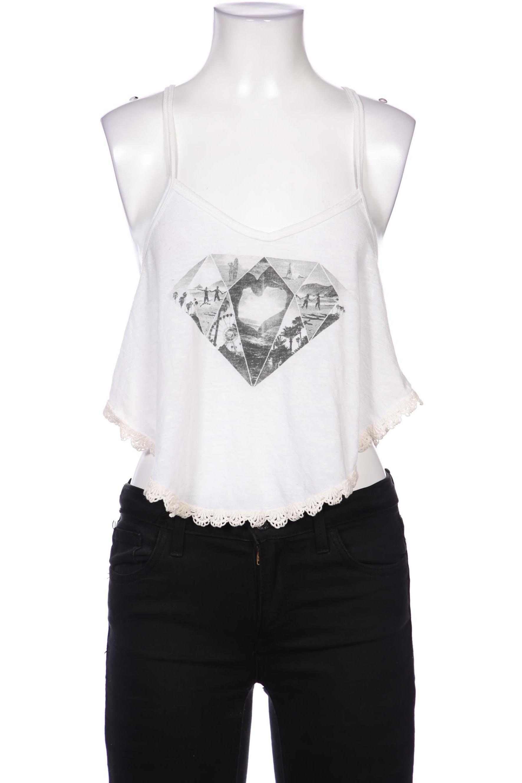 

Hollister Damen Top, weiß, Gr. 36