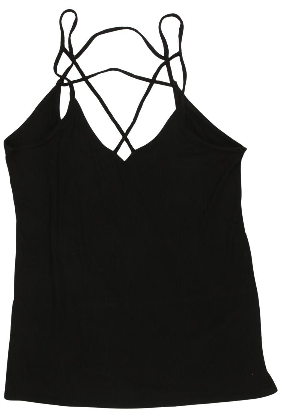 

Hollister Damen Top, schwarz, Gr. 38