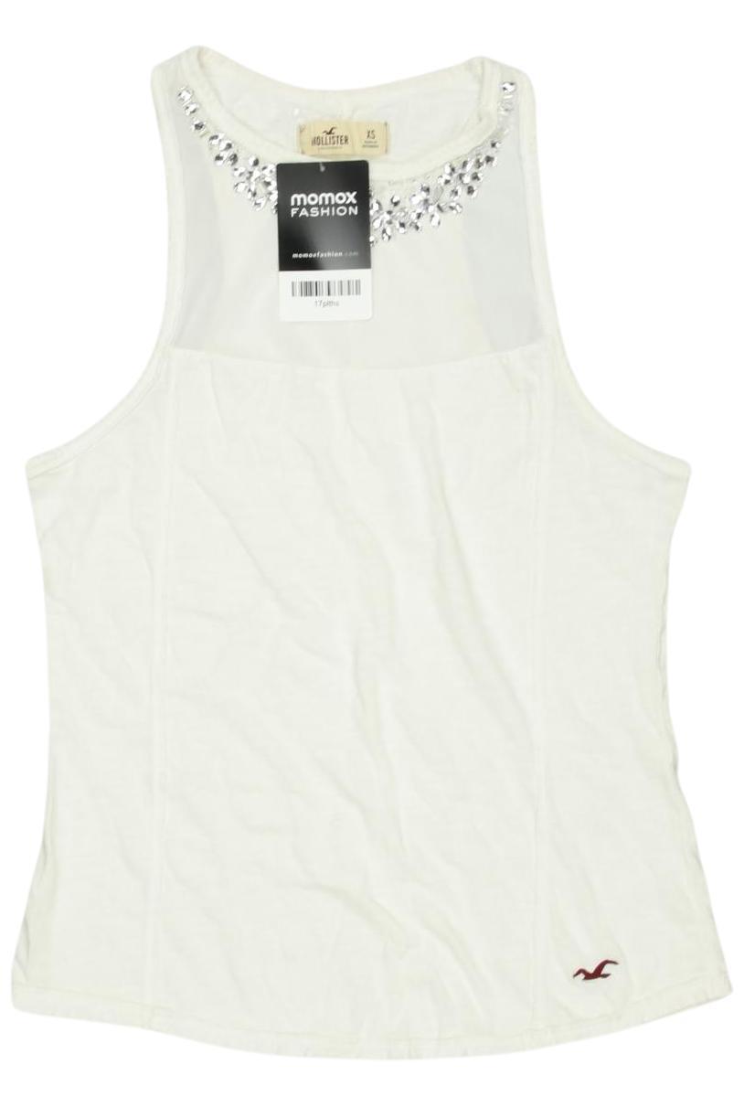

Hollister Damen Top, cremeweiß, Gr. 34