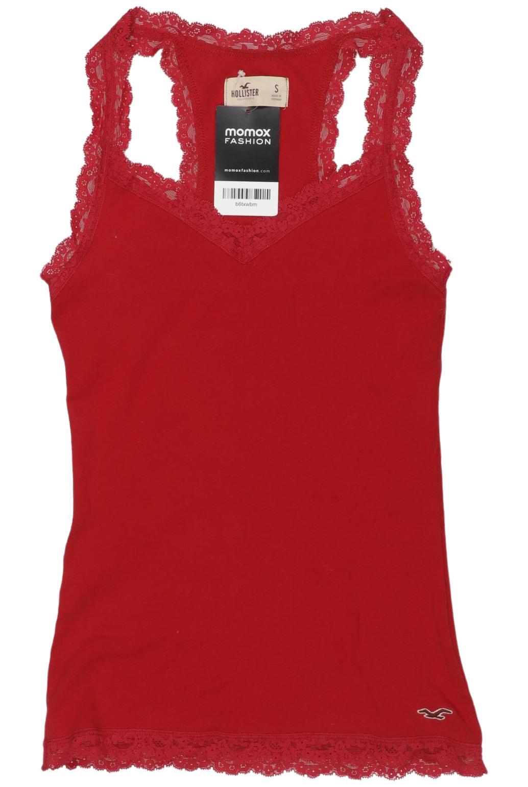 

Hollister Damen Top, rot, Gr. 36