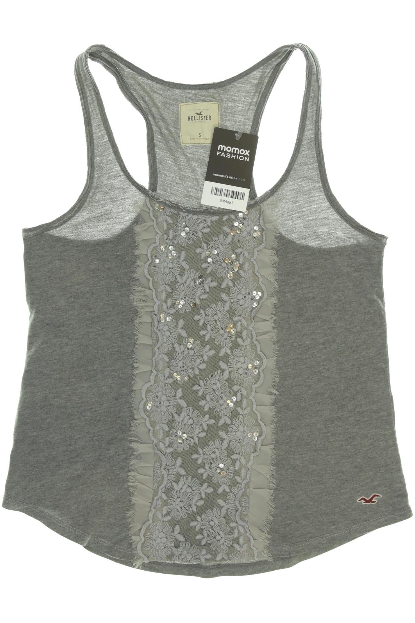 

Hollister Damen Top, grau, Gr. 36