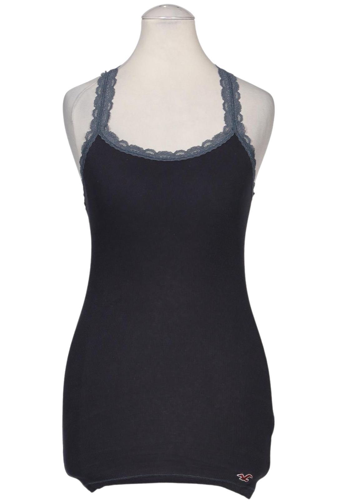 

Hollister Damen Top, marineblau, Gr. 34