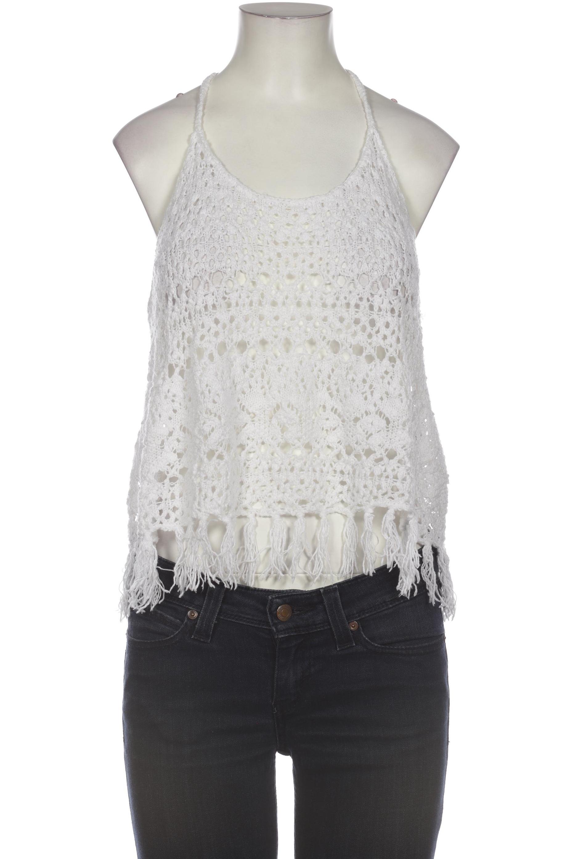 

Hollister Damen Top, weiß, Gr. 38