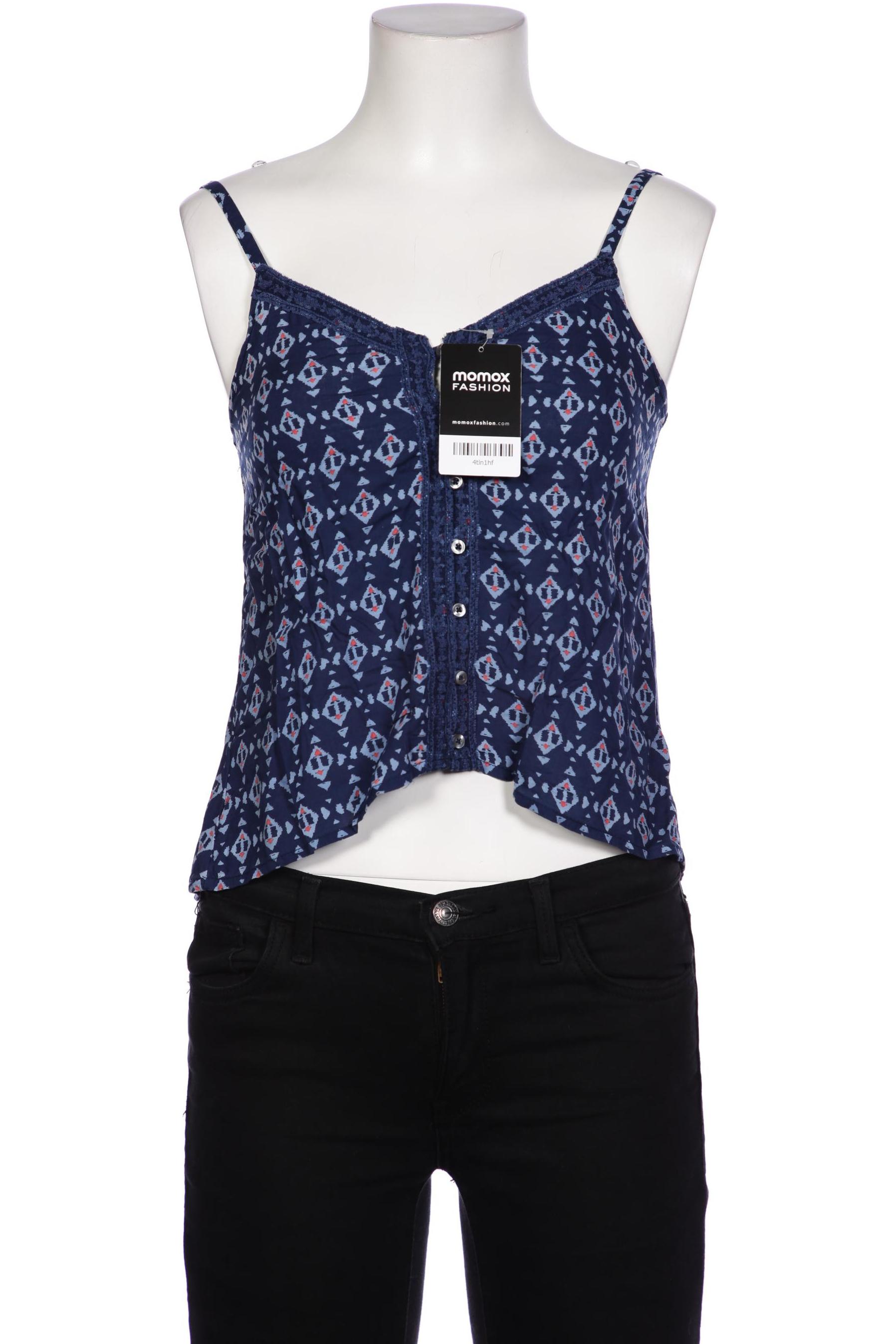 

Hollister Damen Top, marineblau, Gr. 34