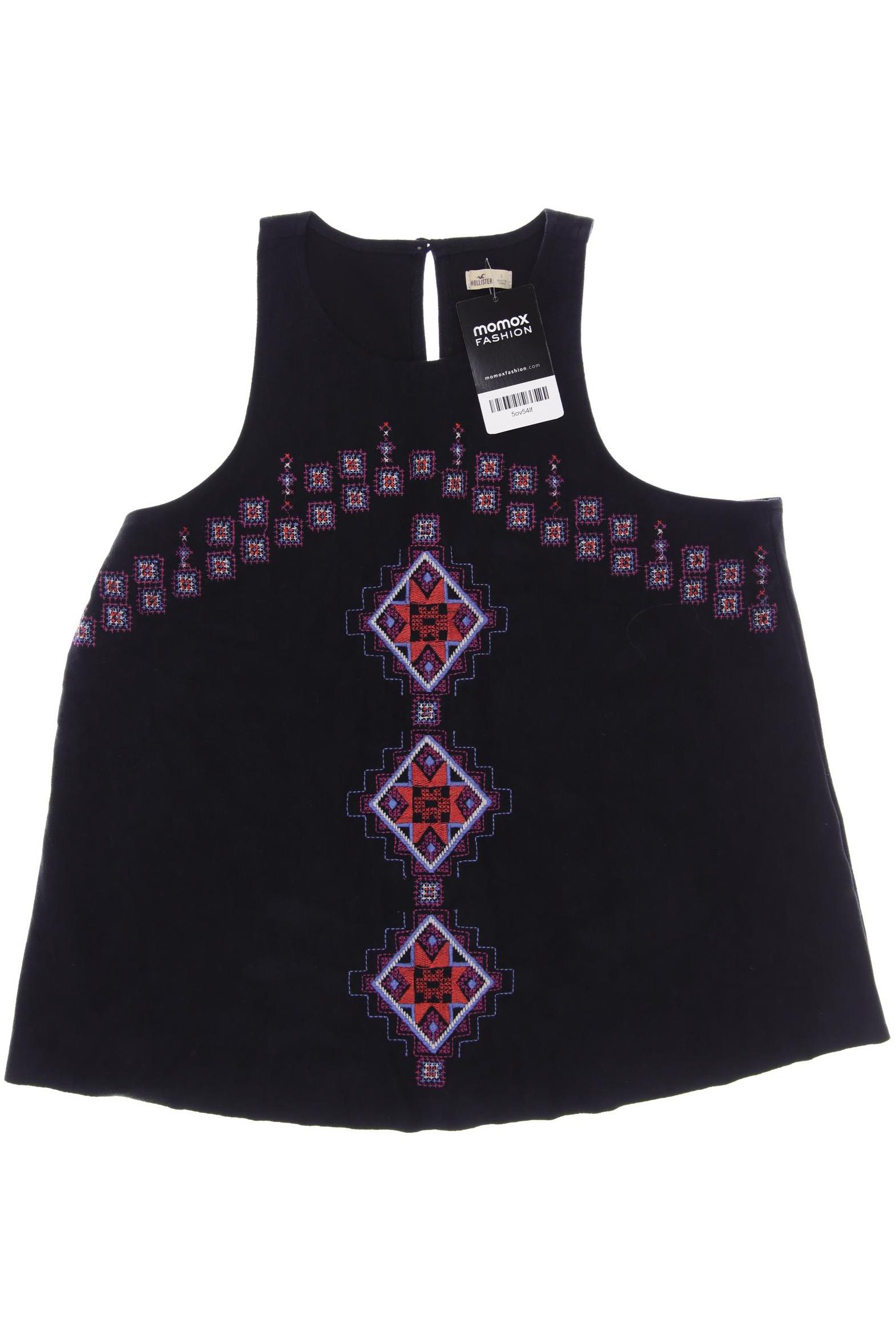 

Hollister Damen Top, schwarz, Gr. 36
